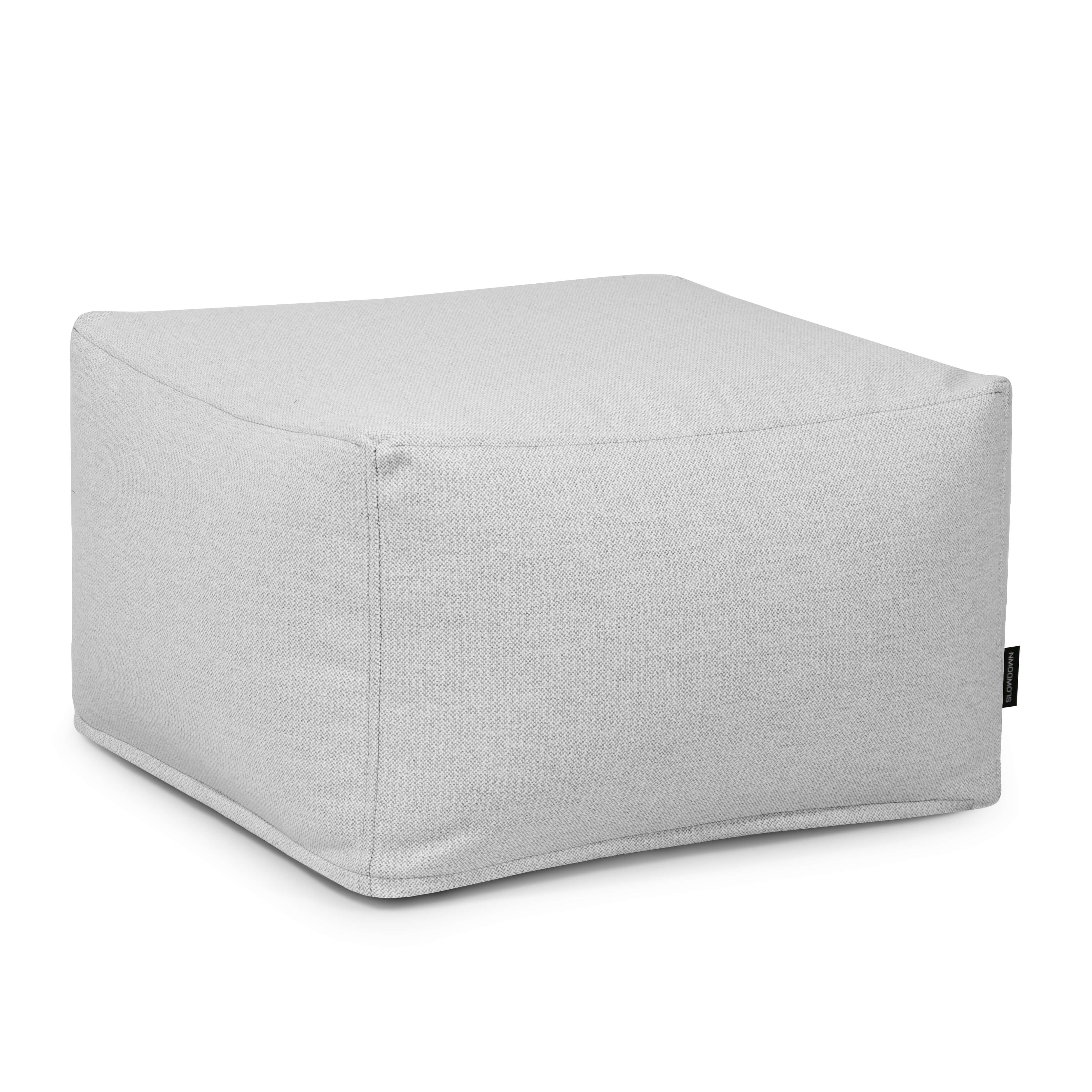 Pouf Softbox Dunẽs Fluffy White