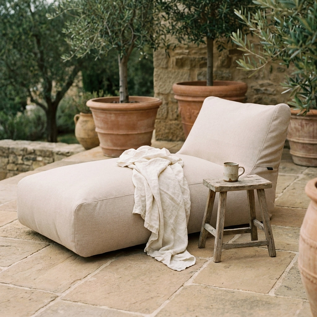 Sittsäck solsäng  - solsäng  90 Riviera Beige