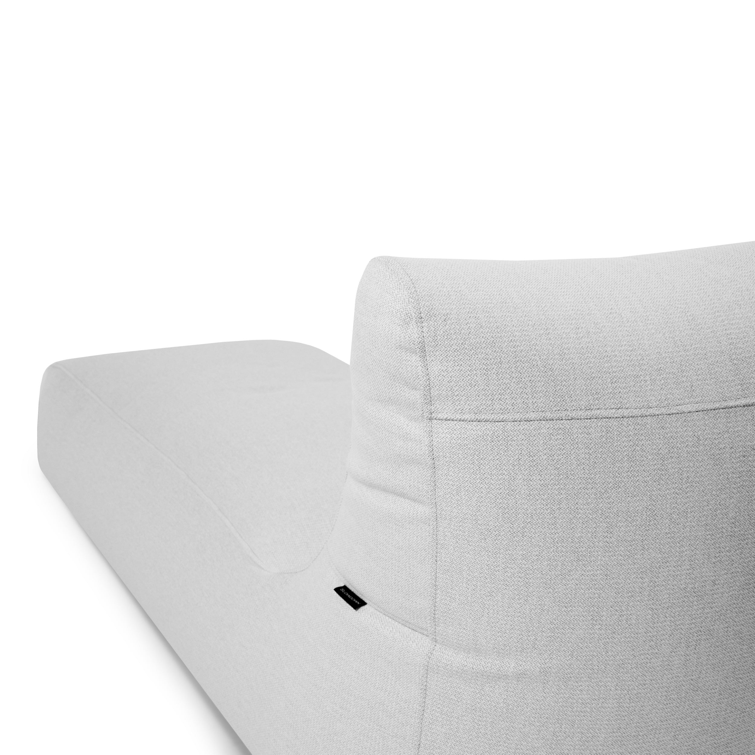 Sittsäck solsäng  - solsäng  Dunẽs Fluffy White