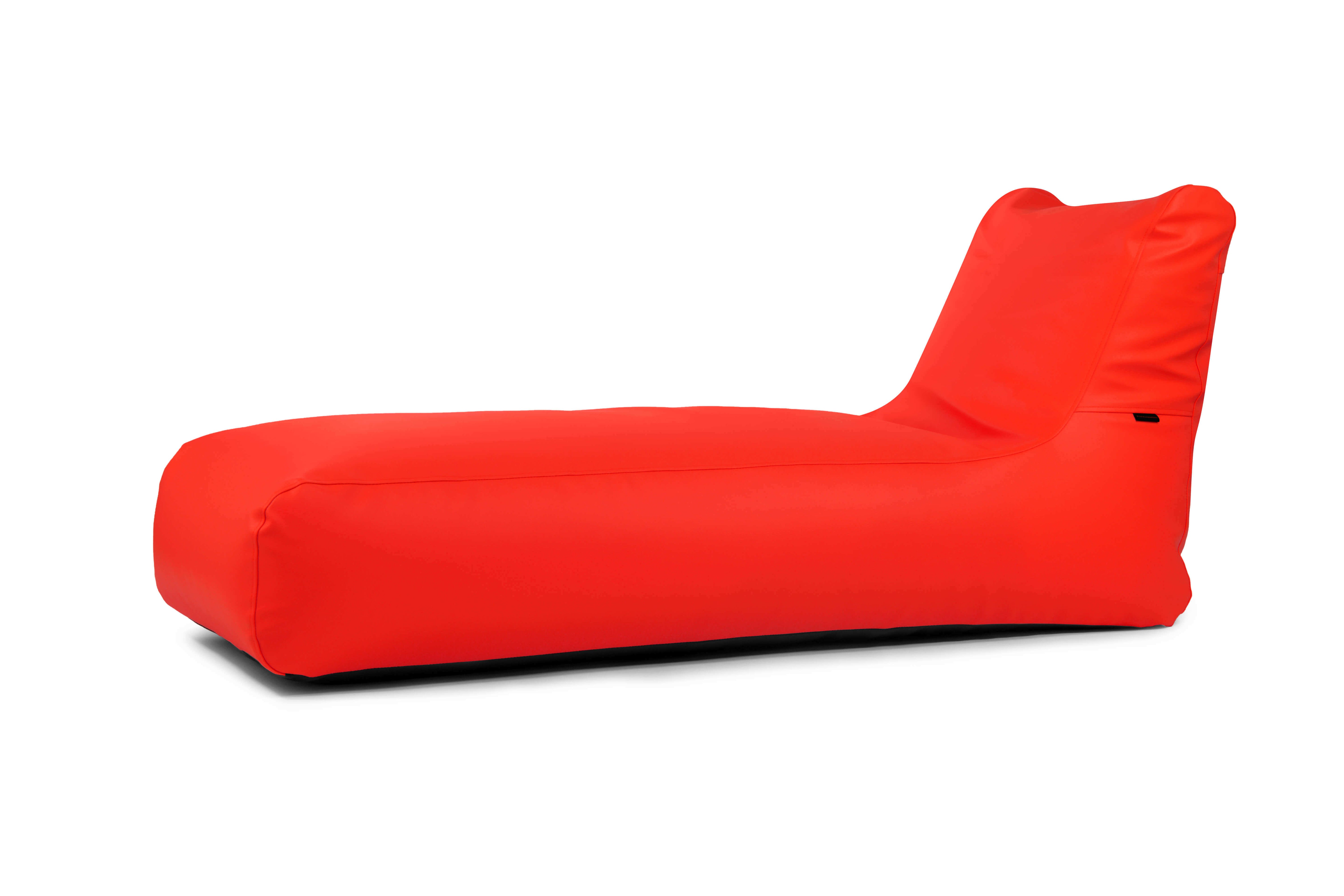 Bean bag Sunbed Outside Red