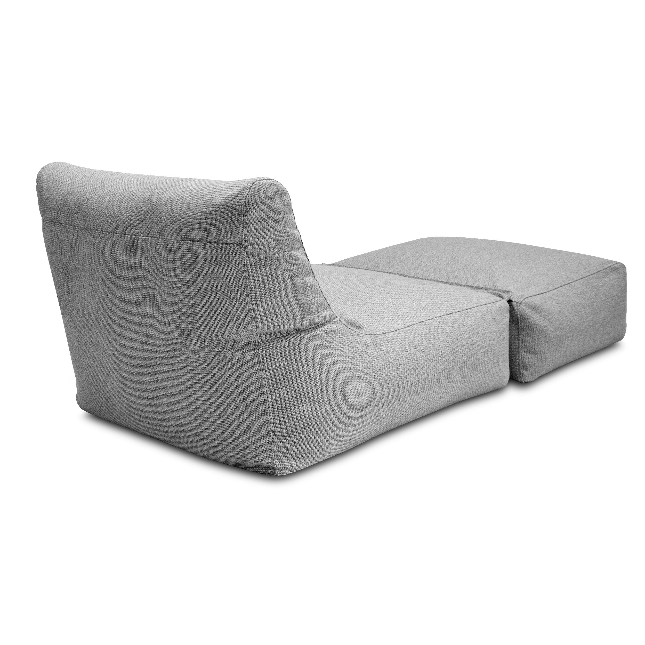 solsäng split 90 Dunẽs white grey
