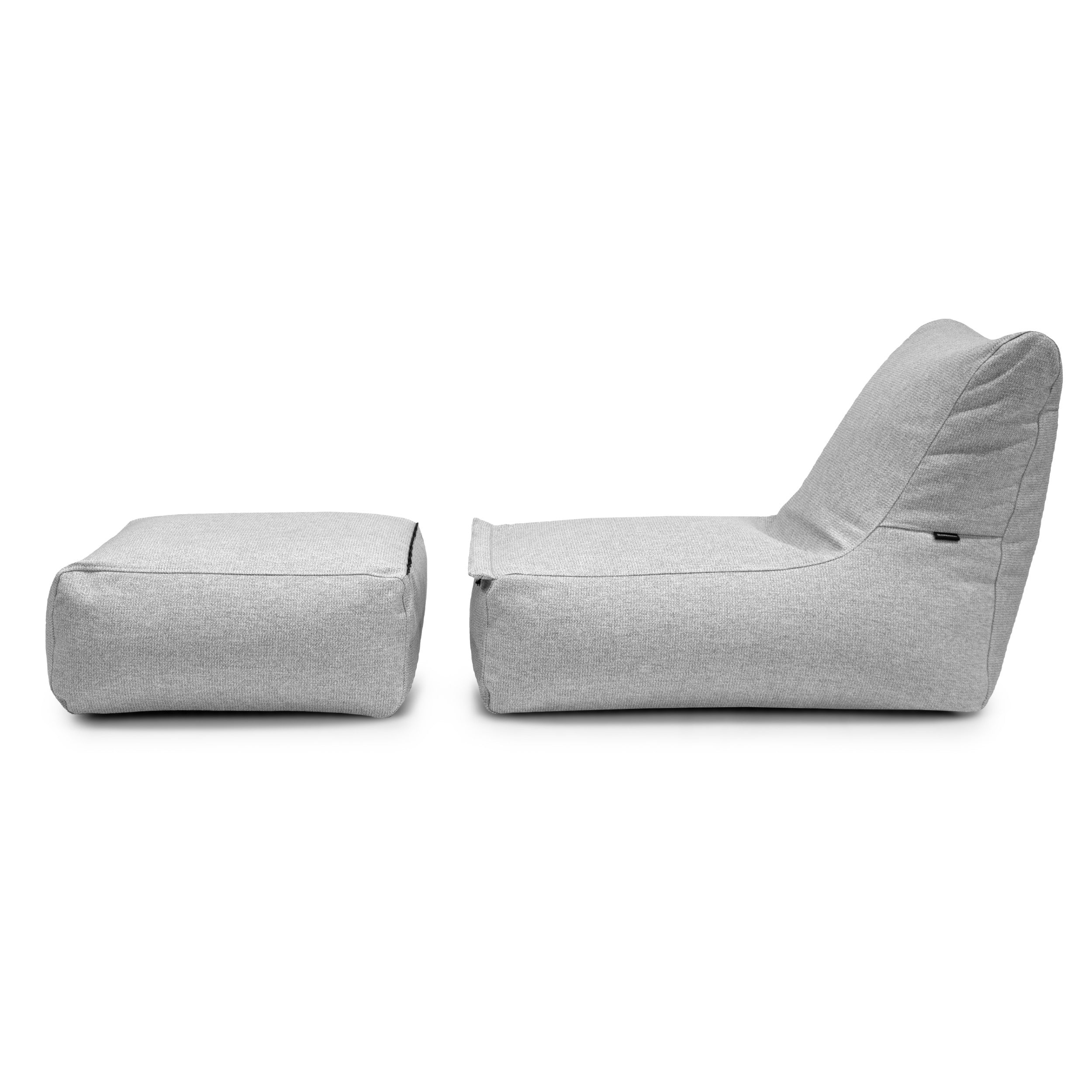 solsäng split 90 Dunẽs white grey