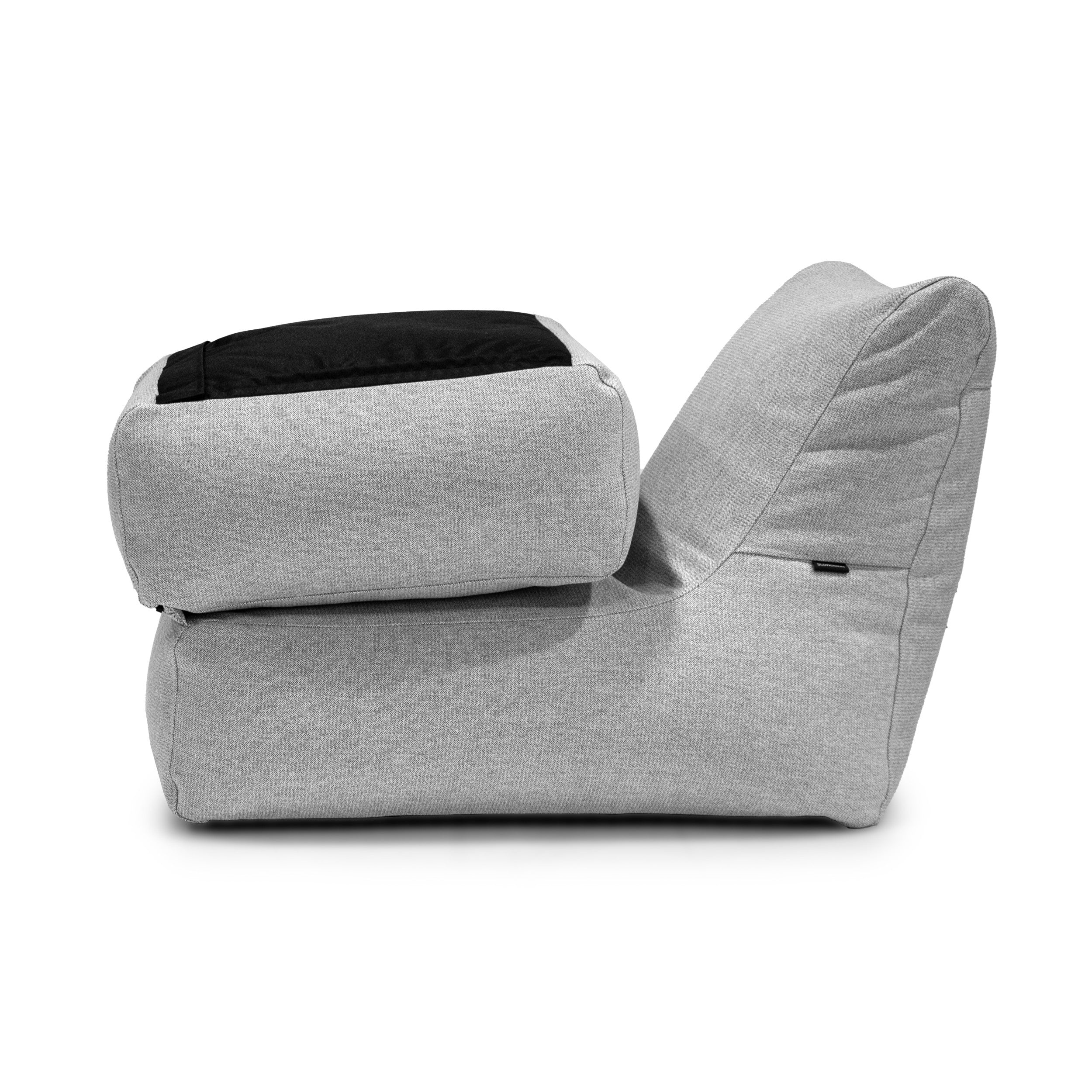 solsäng split 90 Dunẽs white grey