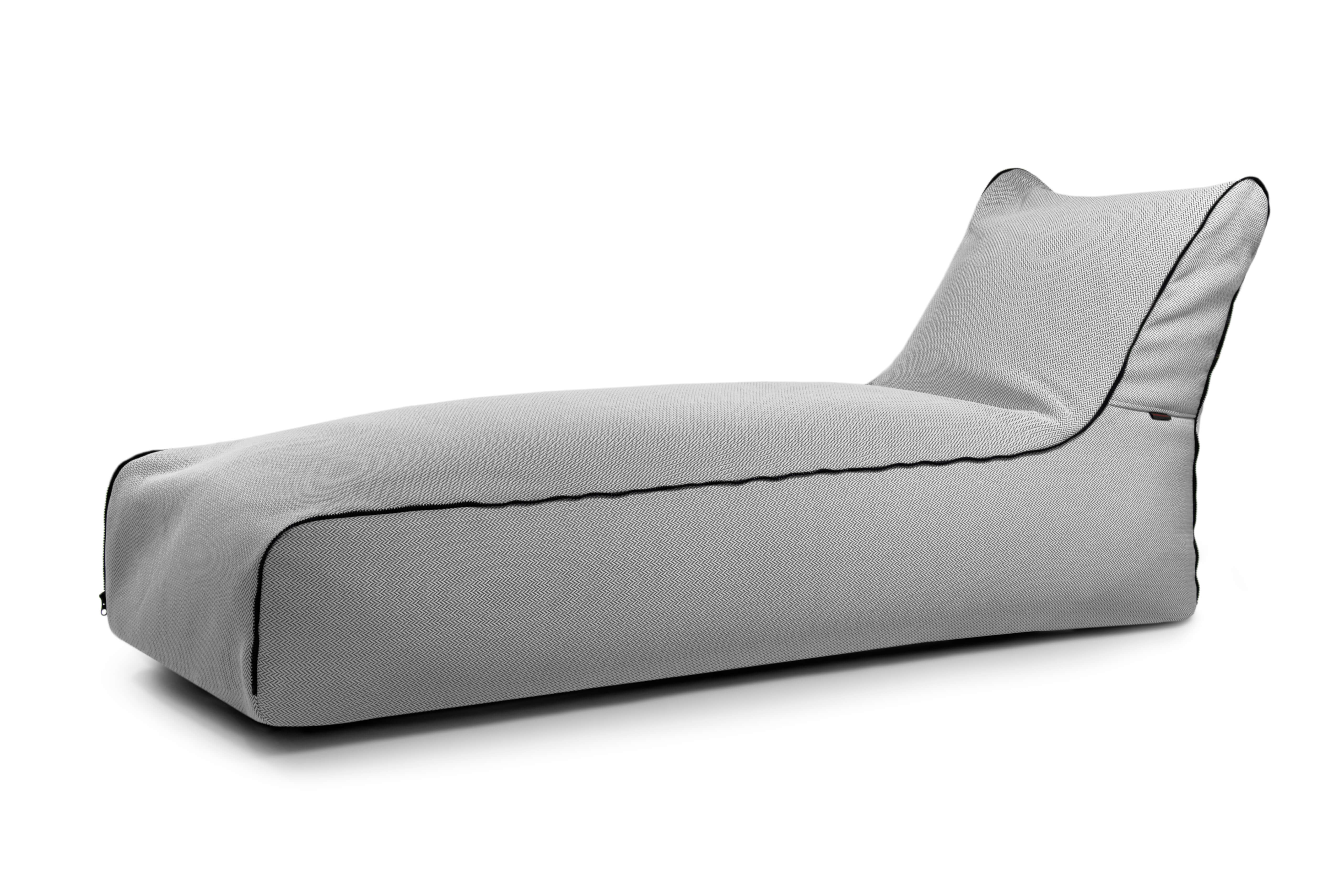 Bean bag Sunbed Zip Canaria Grey