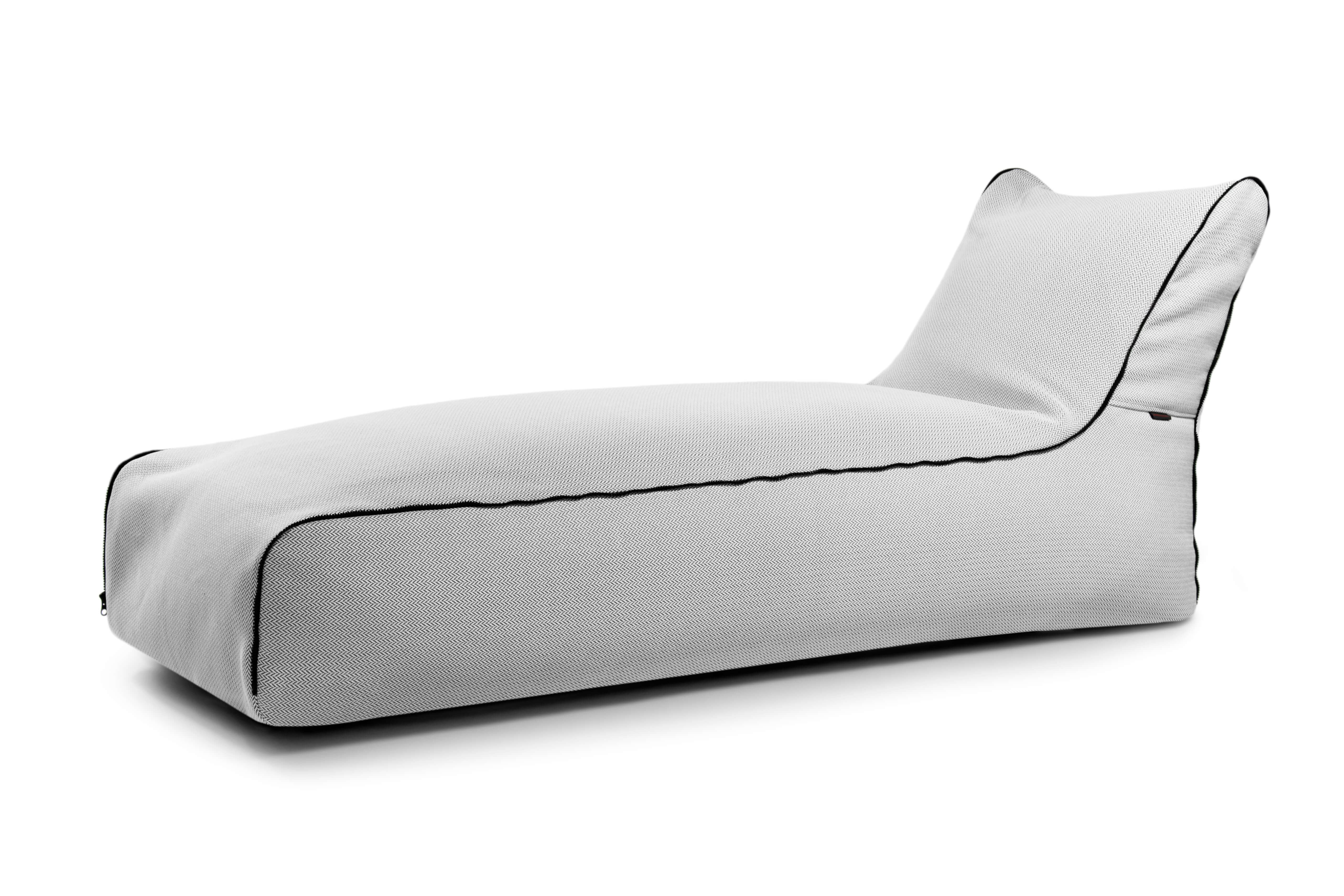 Bean bag Sunbed Zip Canaria Light Grey