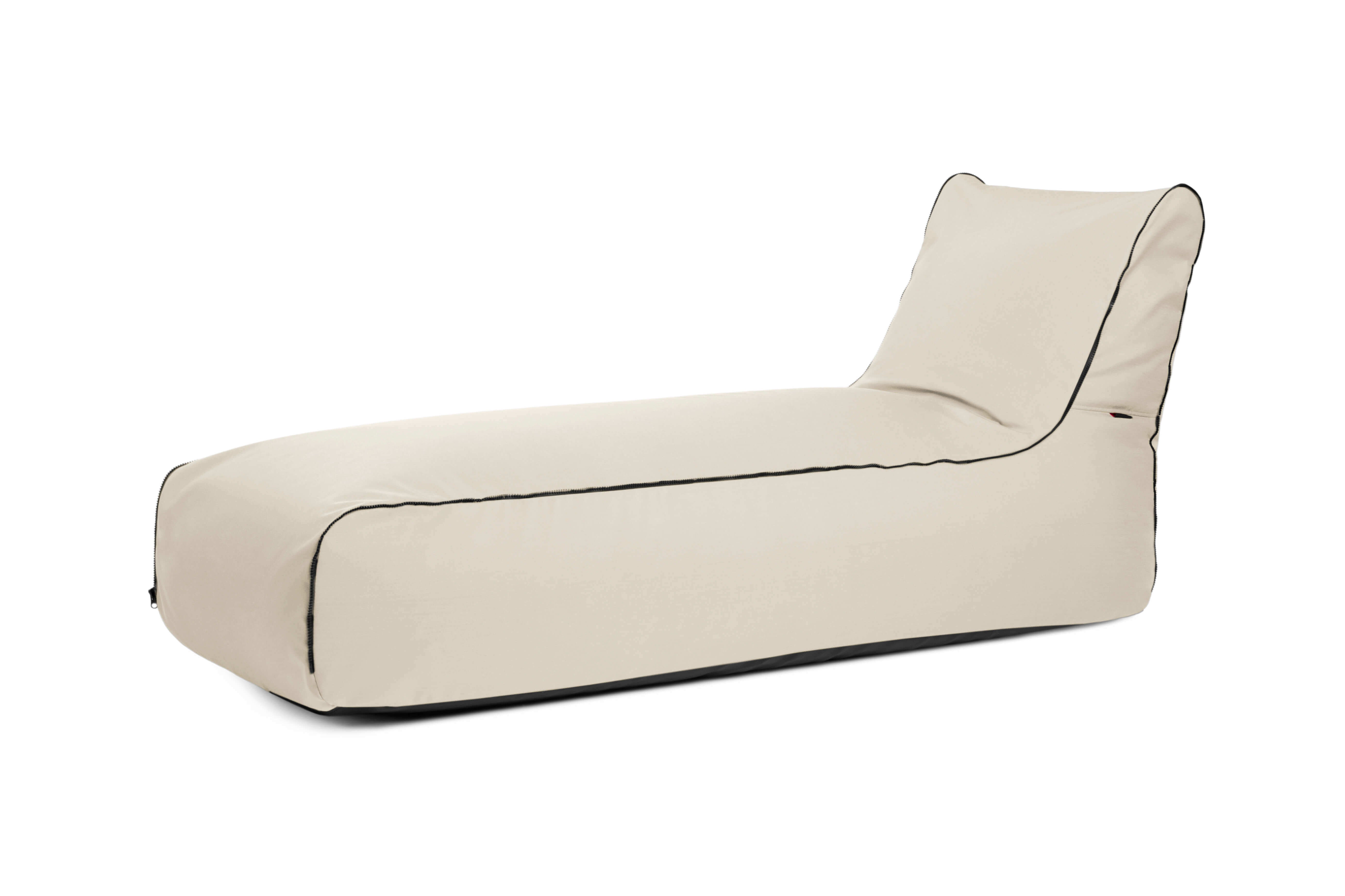 Bean bag Sunbed Zip Colorin Ivory