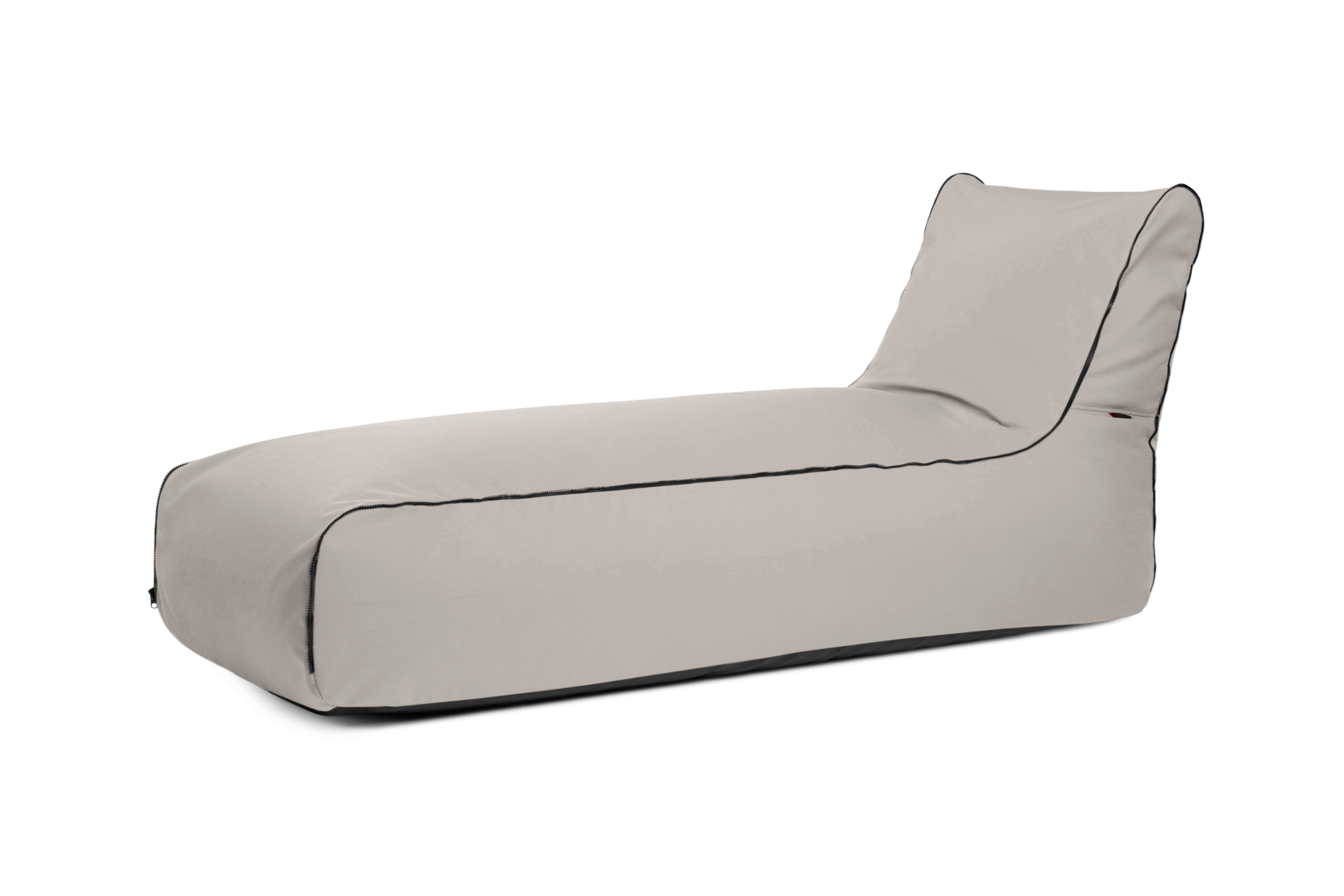 Bean bag Sunbed Zip Colorin Silver