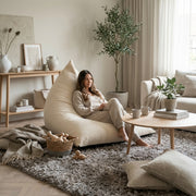 Sittsäck Razzmatazz Teddy Cream