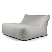 Sittsäck Soffa Lounge Teddy White Grey