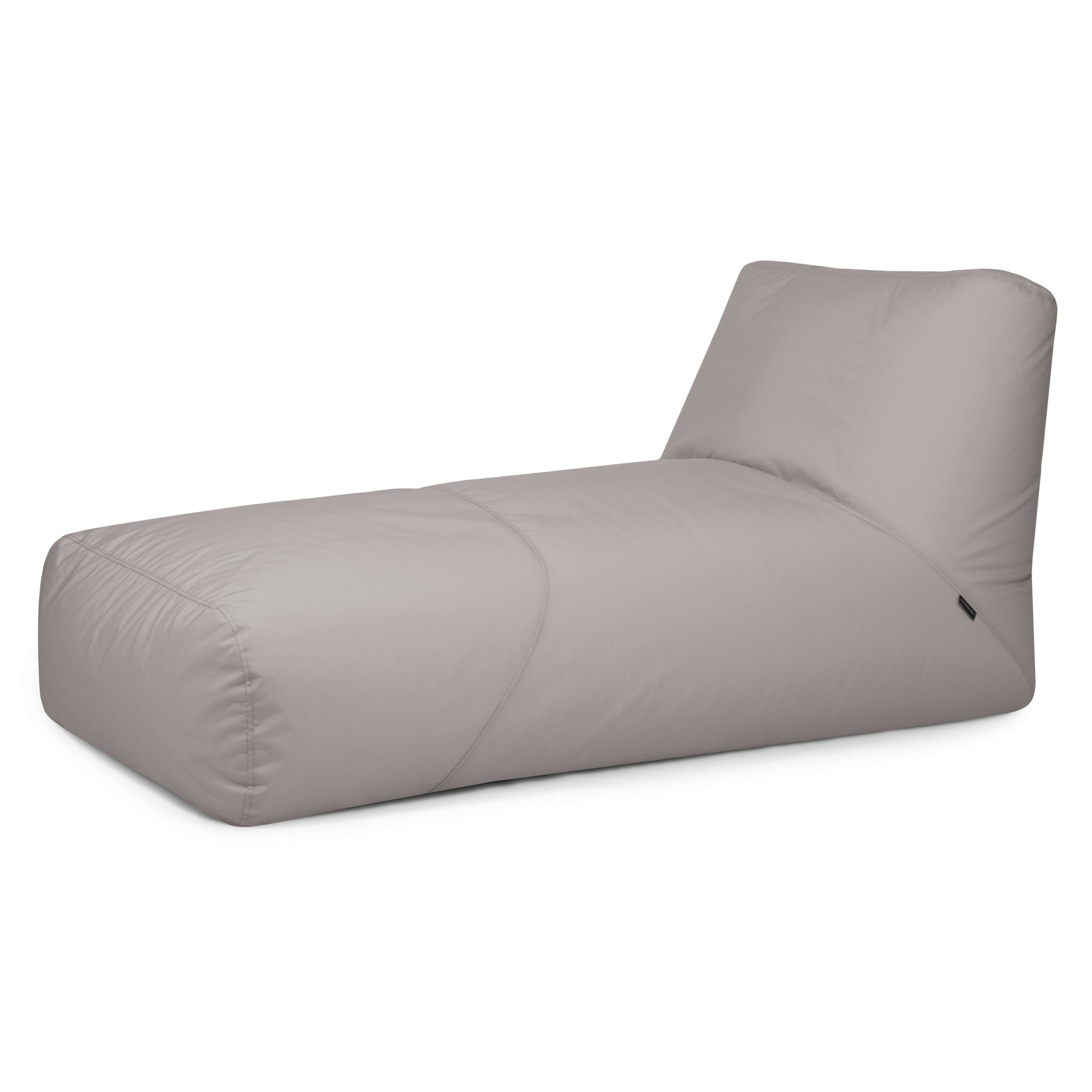 Beanbag Tube 100 Daybed Colorin White Grey