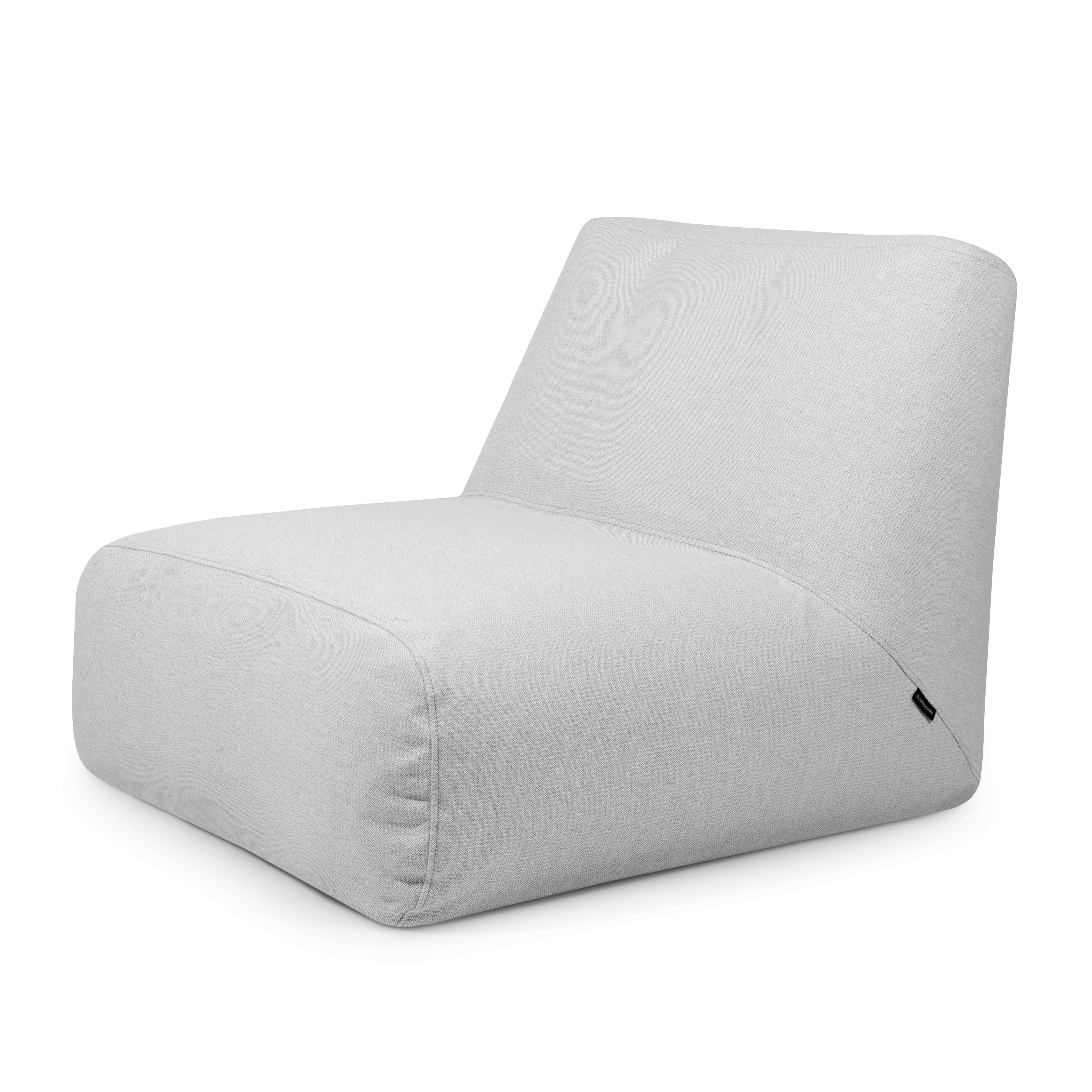 Bean bag Tube 100 Dunẽs Fluffy White