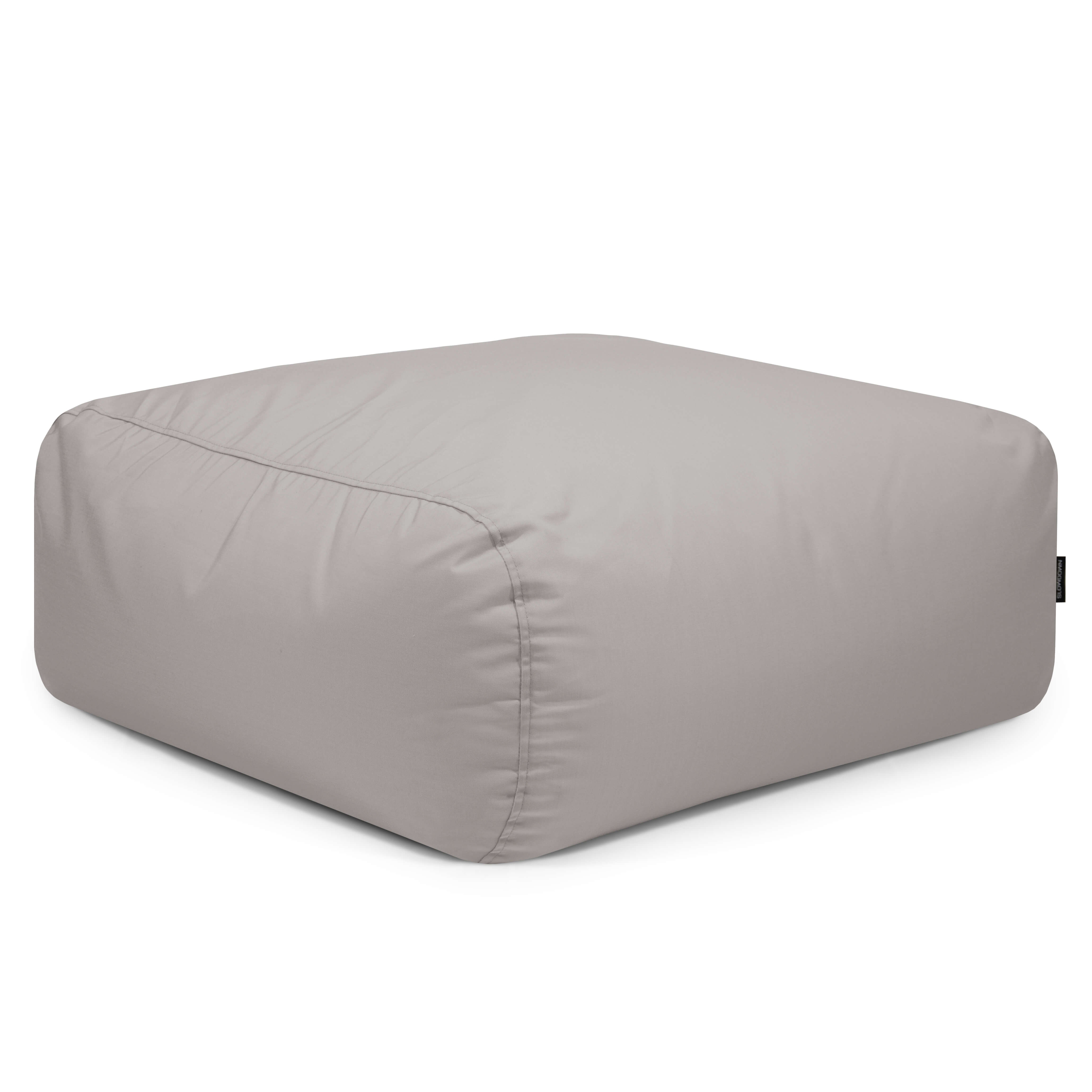Bean bag Tube Pouf 80 Colorin White Grey
