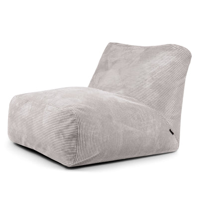 Sittsäck Tube 100 Waves White Grey