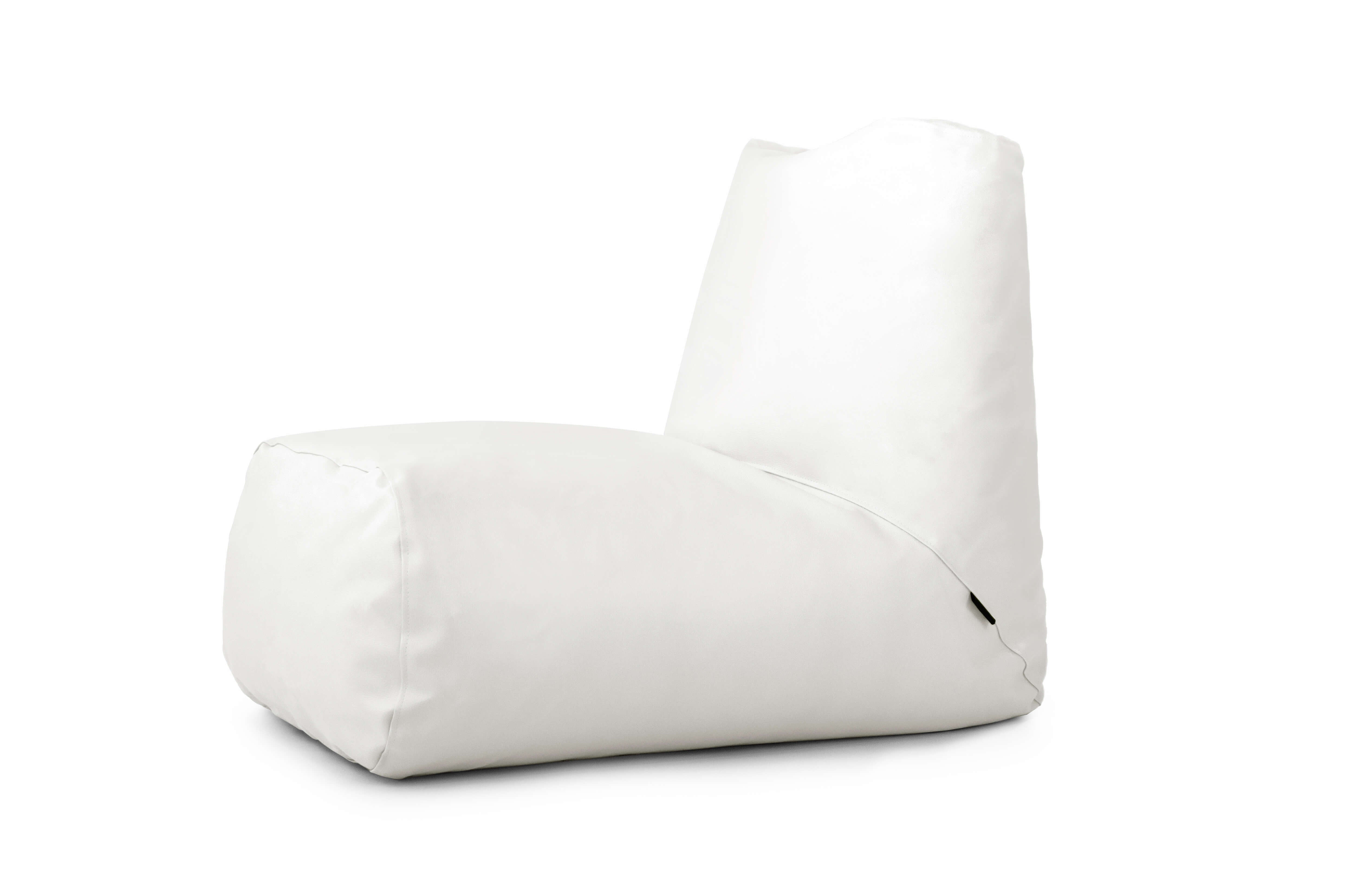 Bean bag Tube Outside White