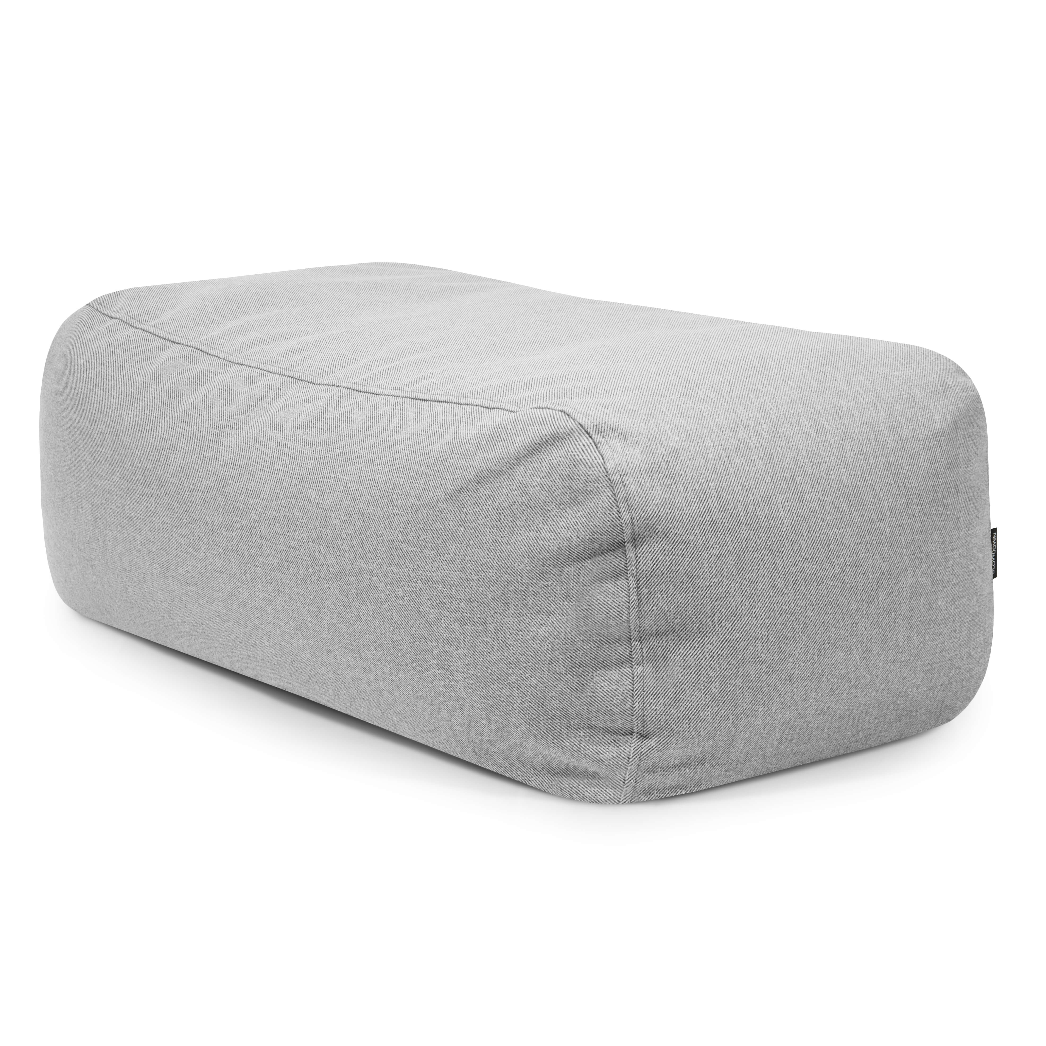 Bean bag Tube 100 Pouf Riviera Light Grey