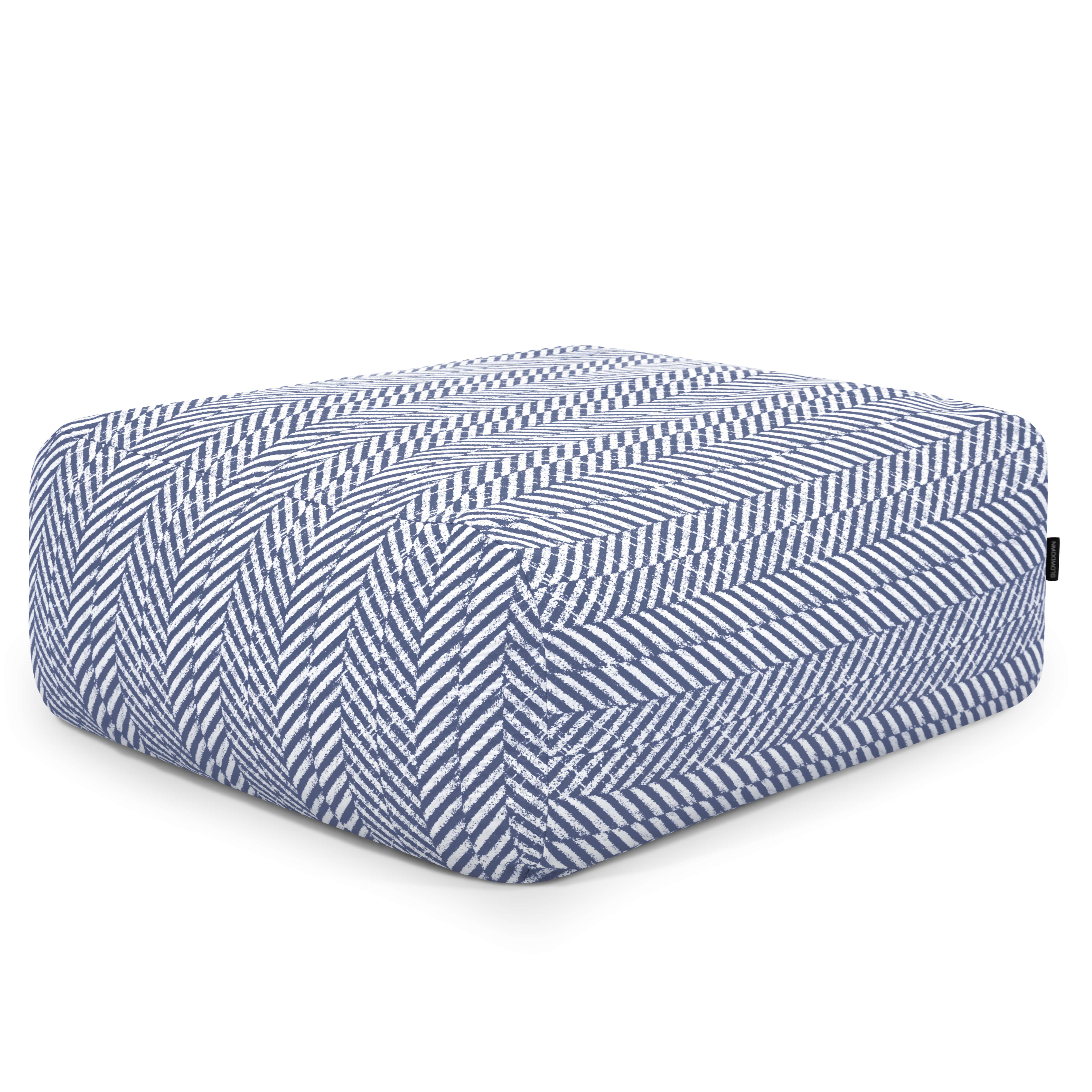 Bean bag Tube Pouf 80 Zarzuela Blue