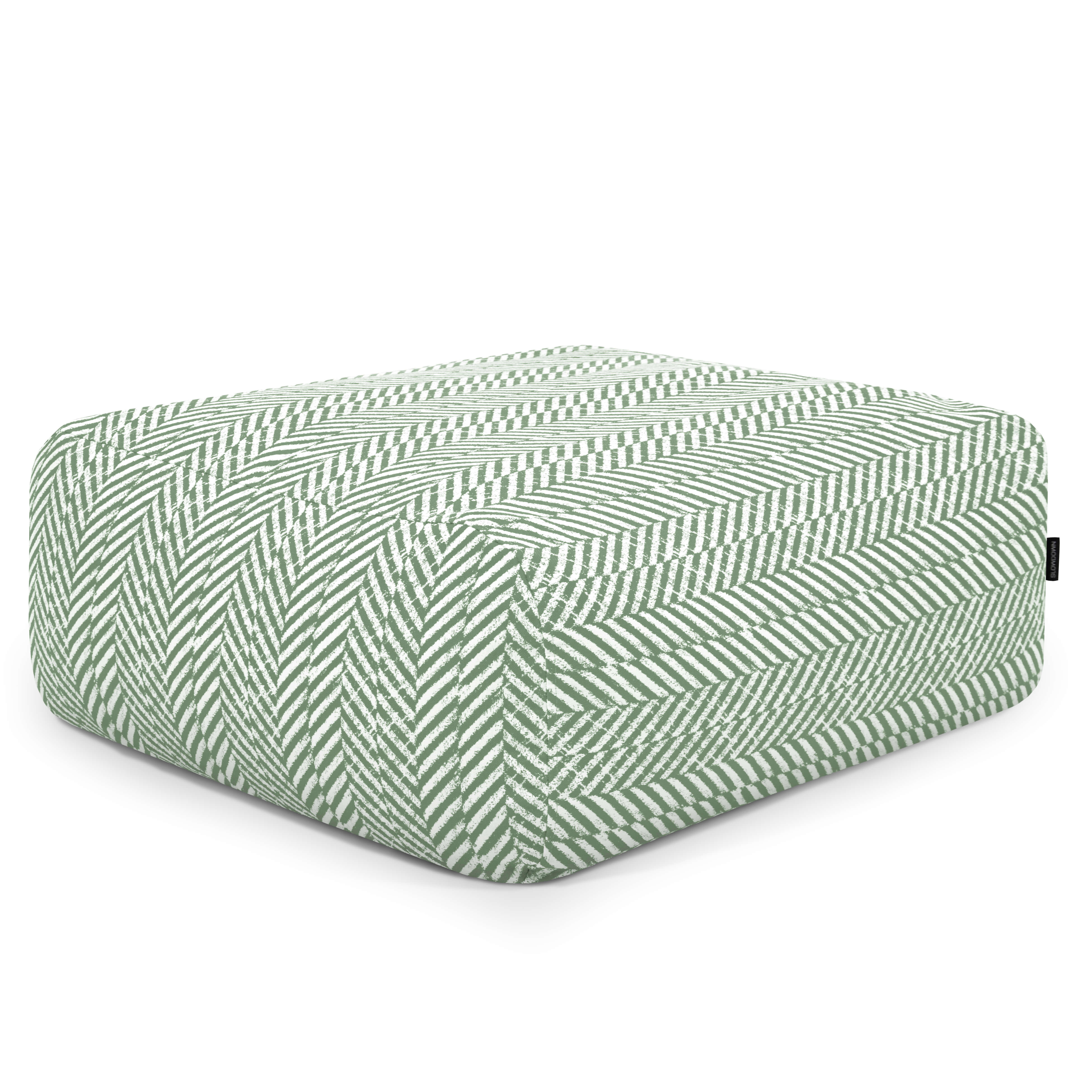 Bean bag Tube Pouf 80 Zarzuela Pastel Green