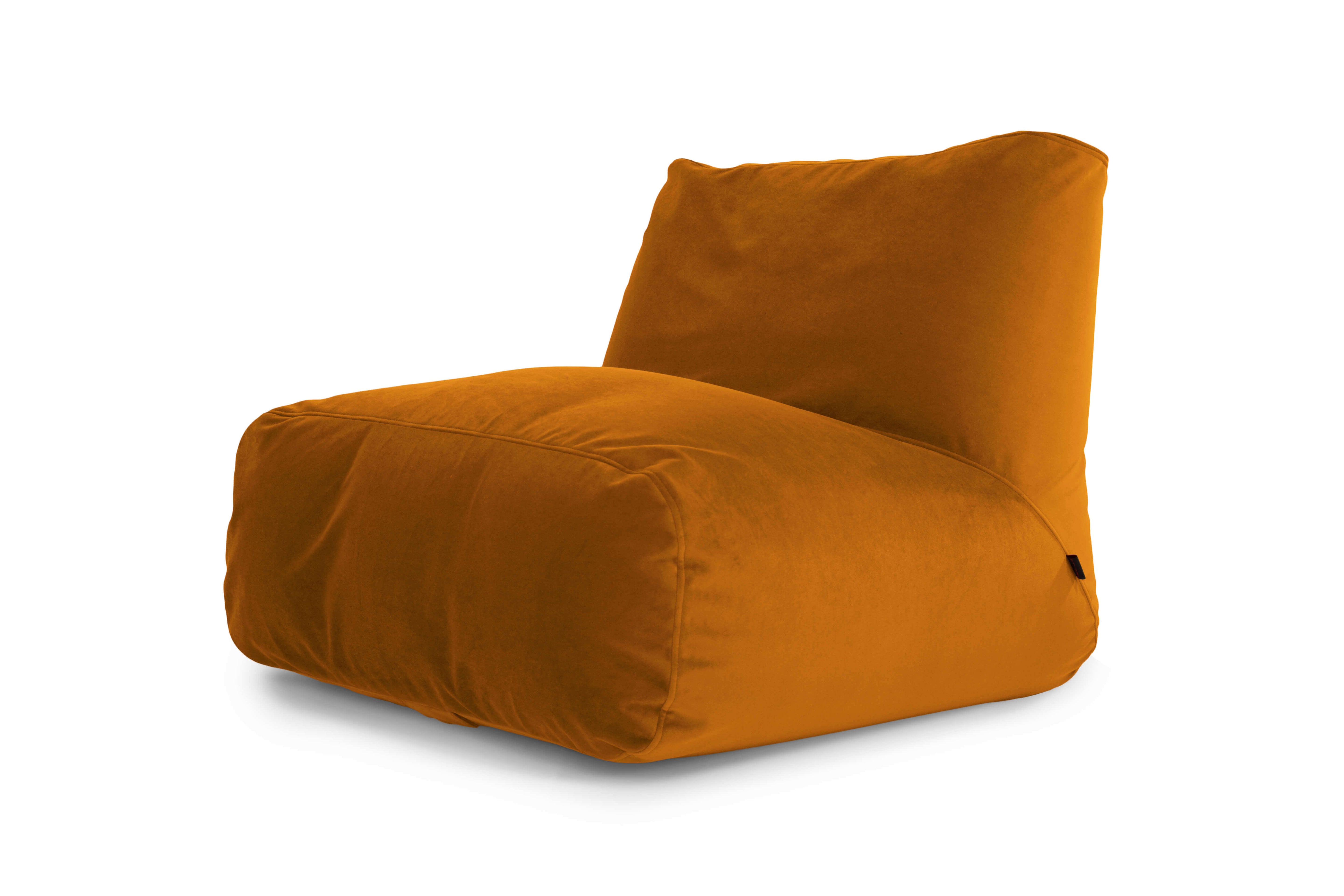 Bean bag Tube 100 Barcelona Mustard