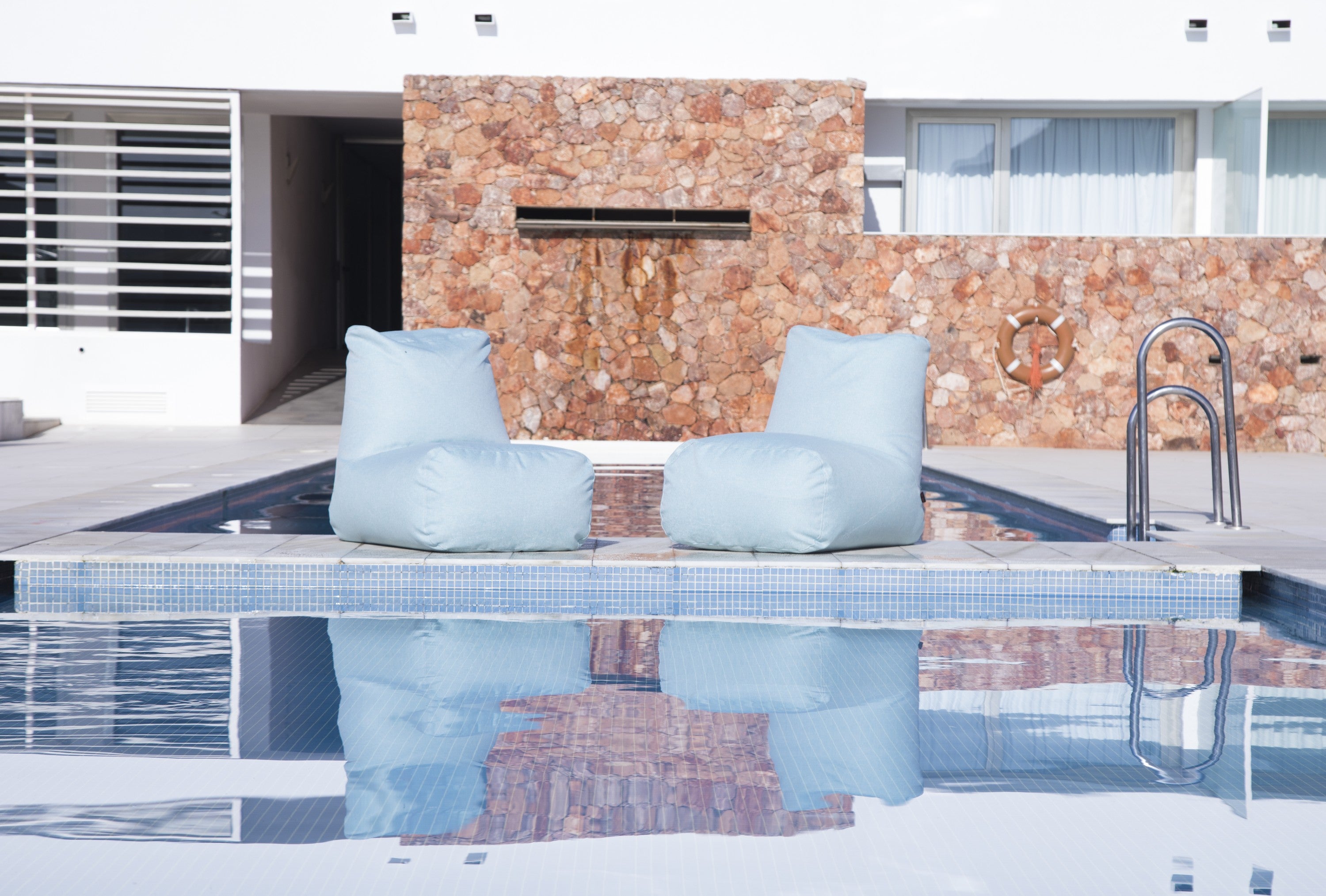 Sittsäck Tube Riviera Aquamarine-Bean bags-Slowdown