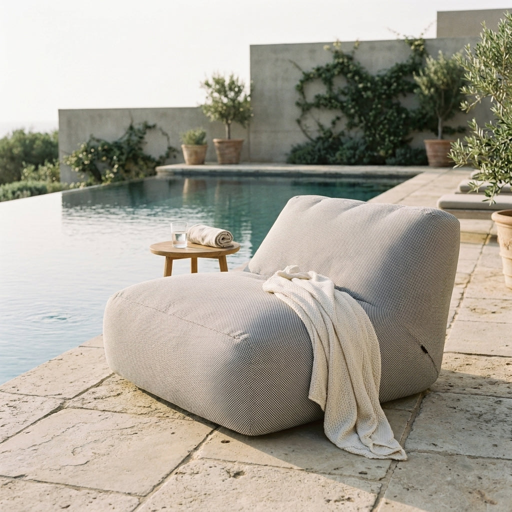 Sittsäck Soffa Tube Capri Grey