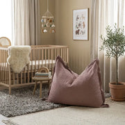 1Me Madu små barn sittsäck OEKO-TEX ® Dusty Rose SLOWDOWN