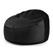 Foam Bean bag Om 110 Lure Luxe Black