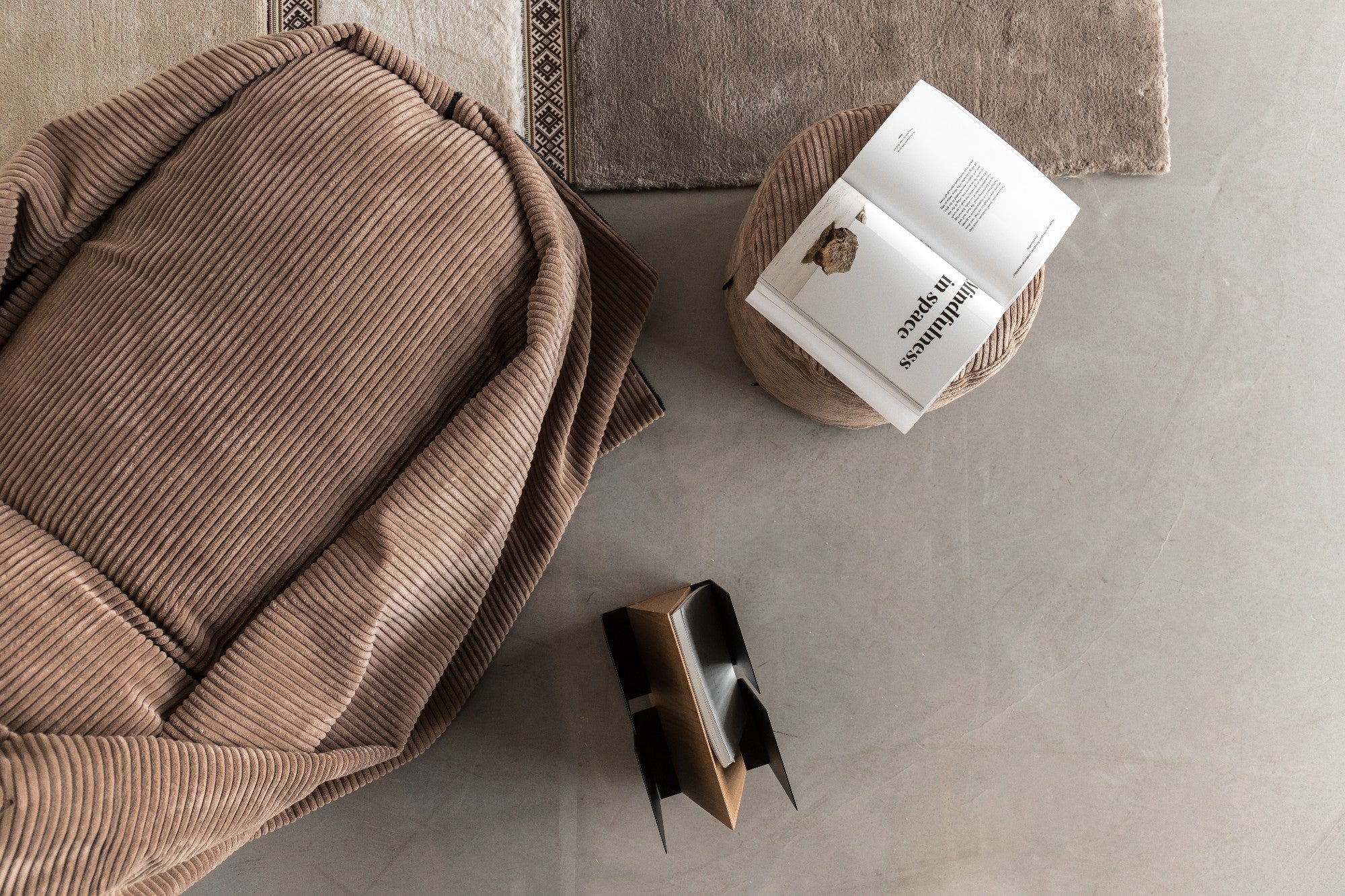 Sittsäck Cocoon 120 Waves Sand