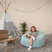 Barnfåtölj Sittsäck Om 85 Waves Mint-Bean bags-Slowdown