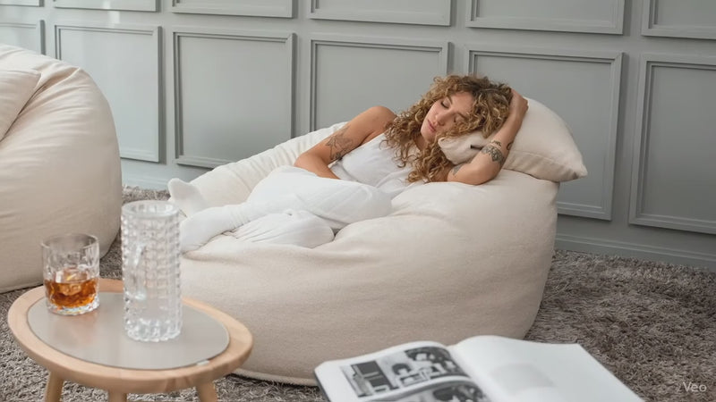 OM110 teddy fåtölj 