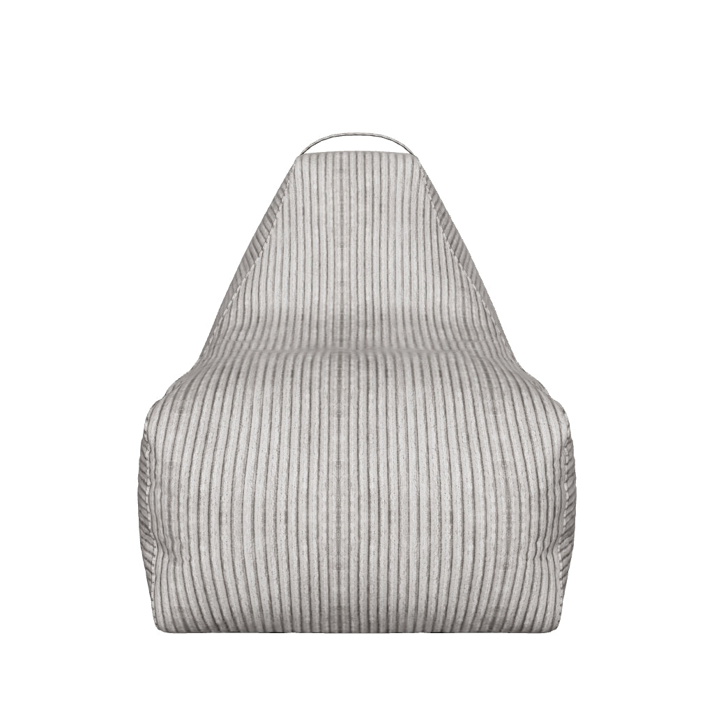 Sittsäck Play Waves Dark Grey