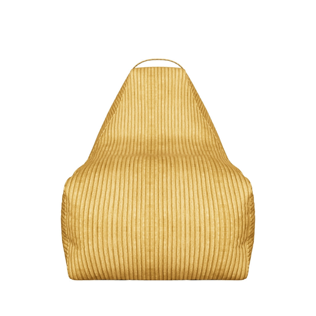 Sittsäck Play Waves Mustard