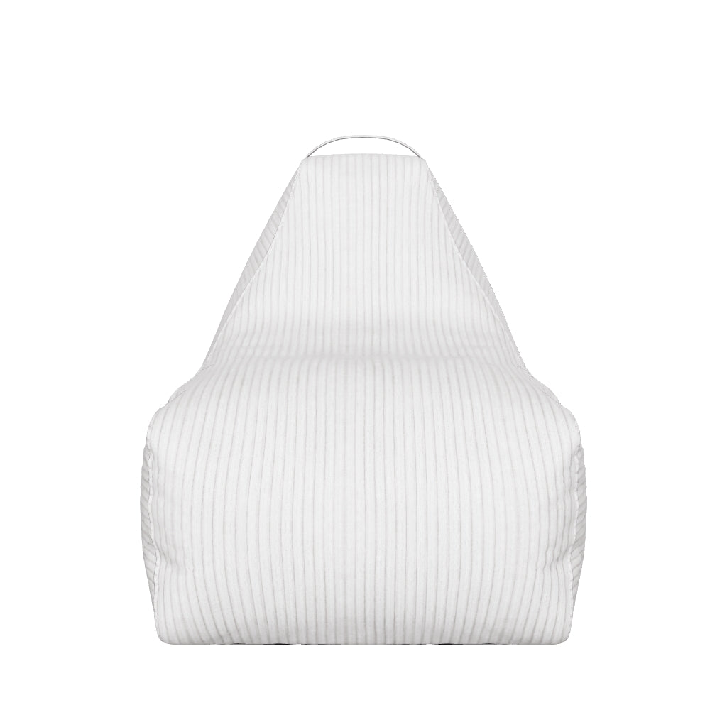 Sittsäck Play Waves White Grey