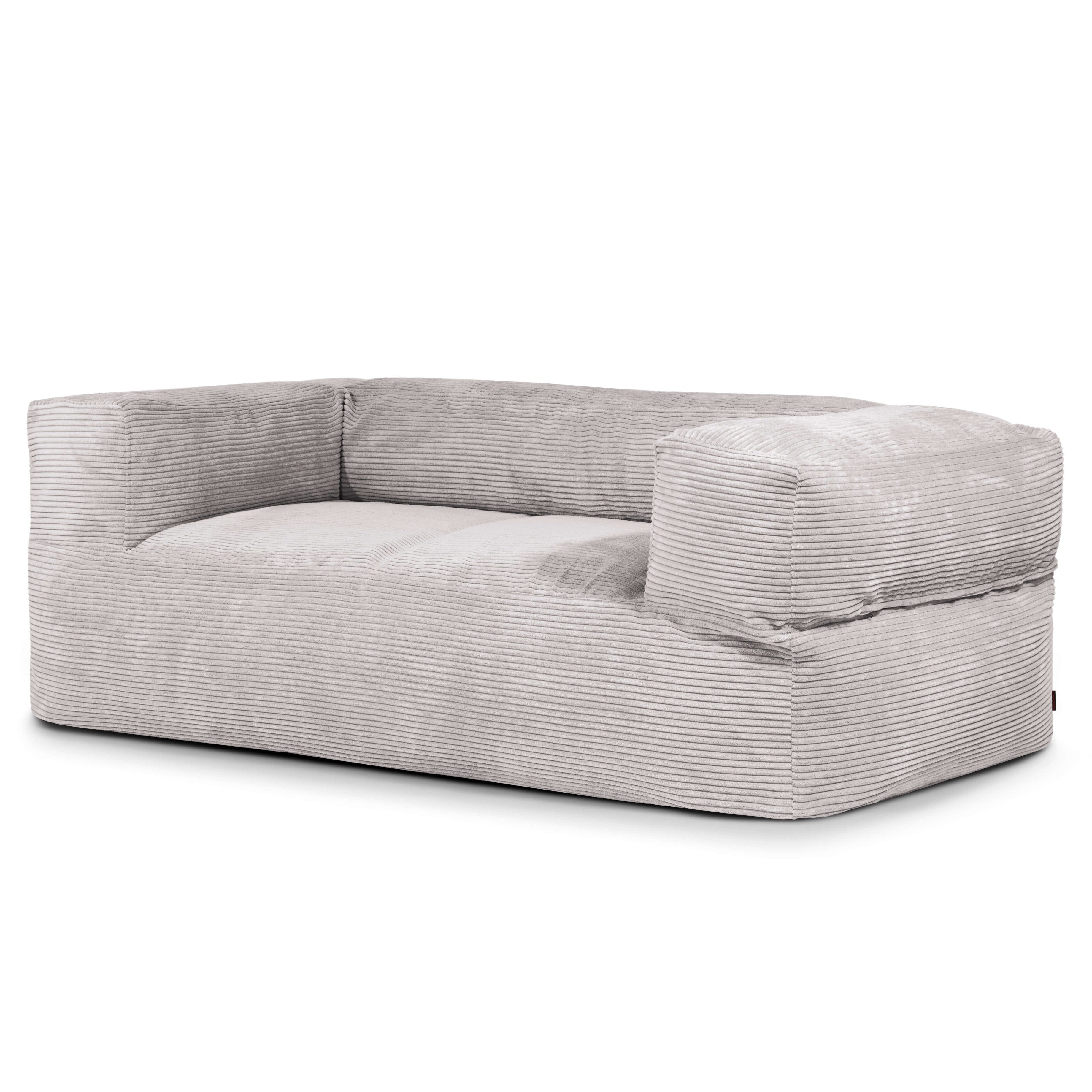 Sittsäck Soffa MooG Waves White Grey