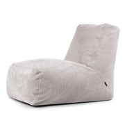 Bean bag Tube Waves White Grey