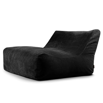 Sittsäck Soffa Lounge Waves Black