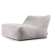 Sittsäck Soffa Lounge Waves White Grey