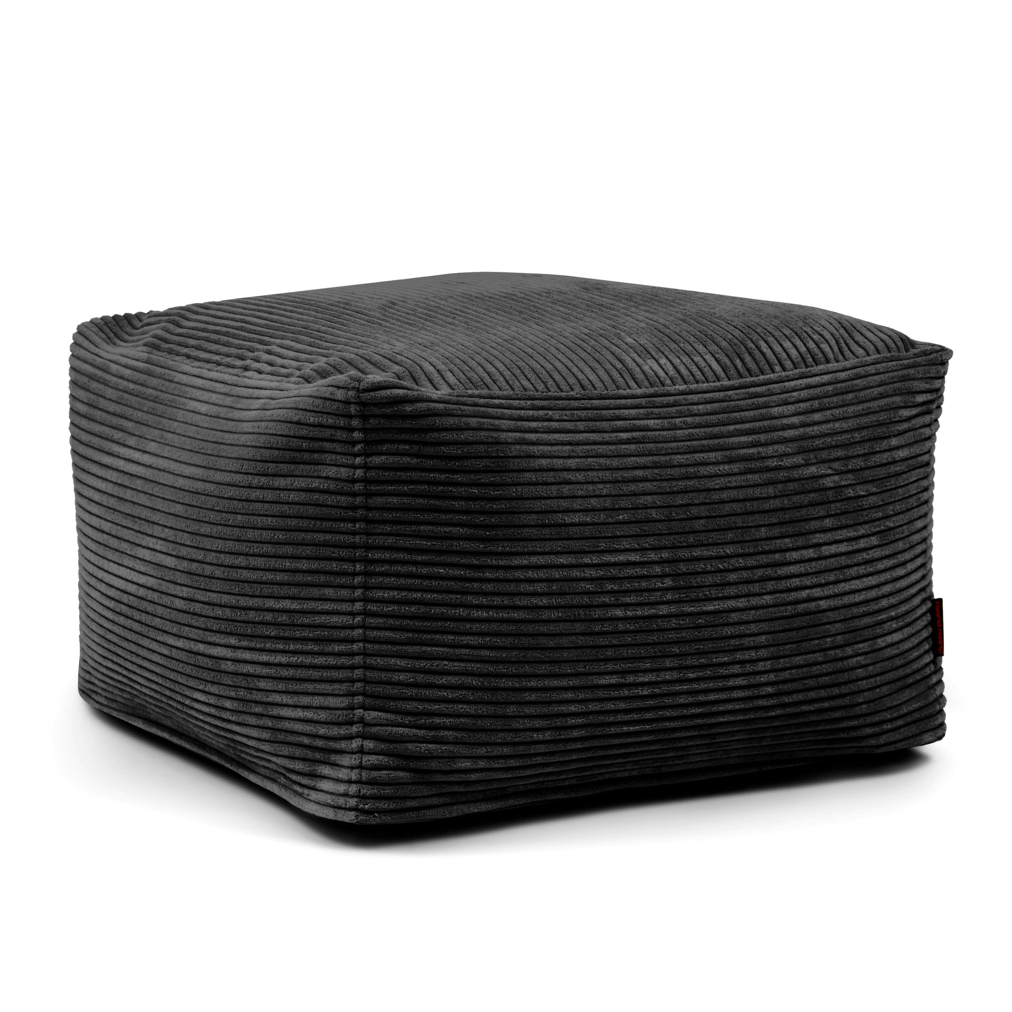 Pouf Softbox Waves Black