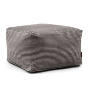 Pouf Softbox Waves Dark Grey