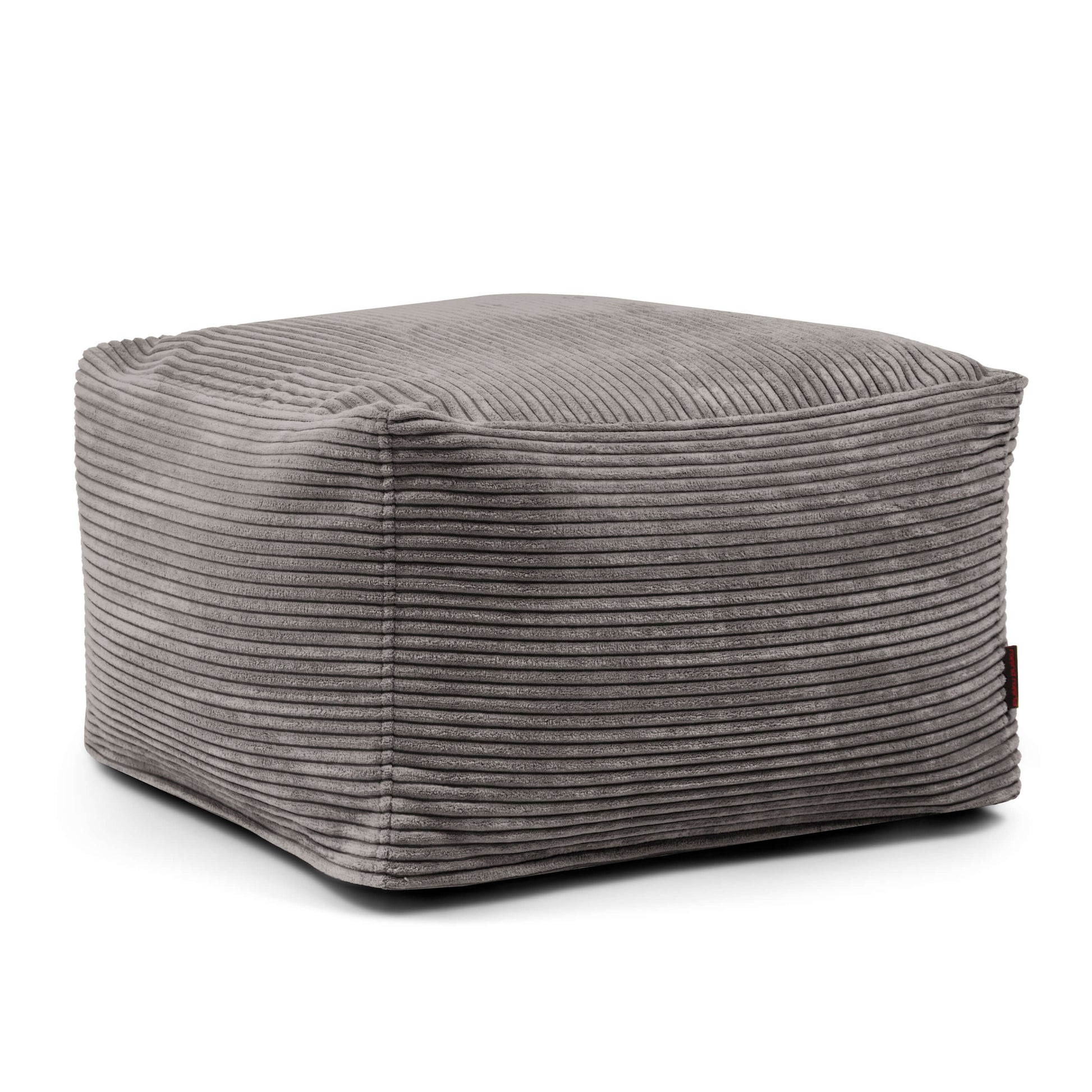 Pouf Softbox Waves Dark Grey