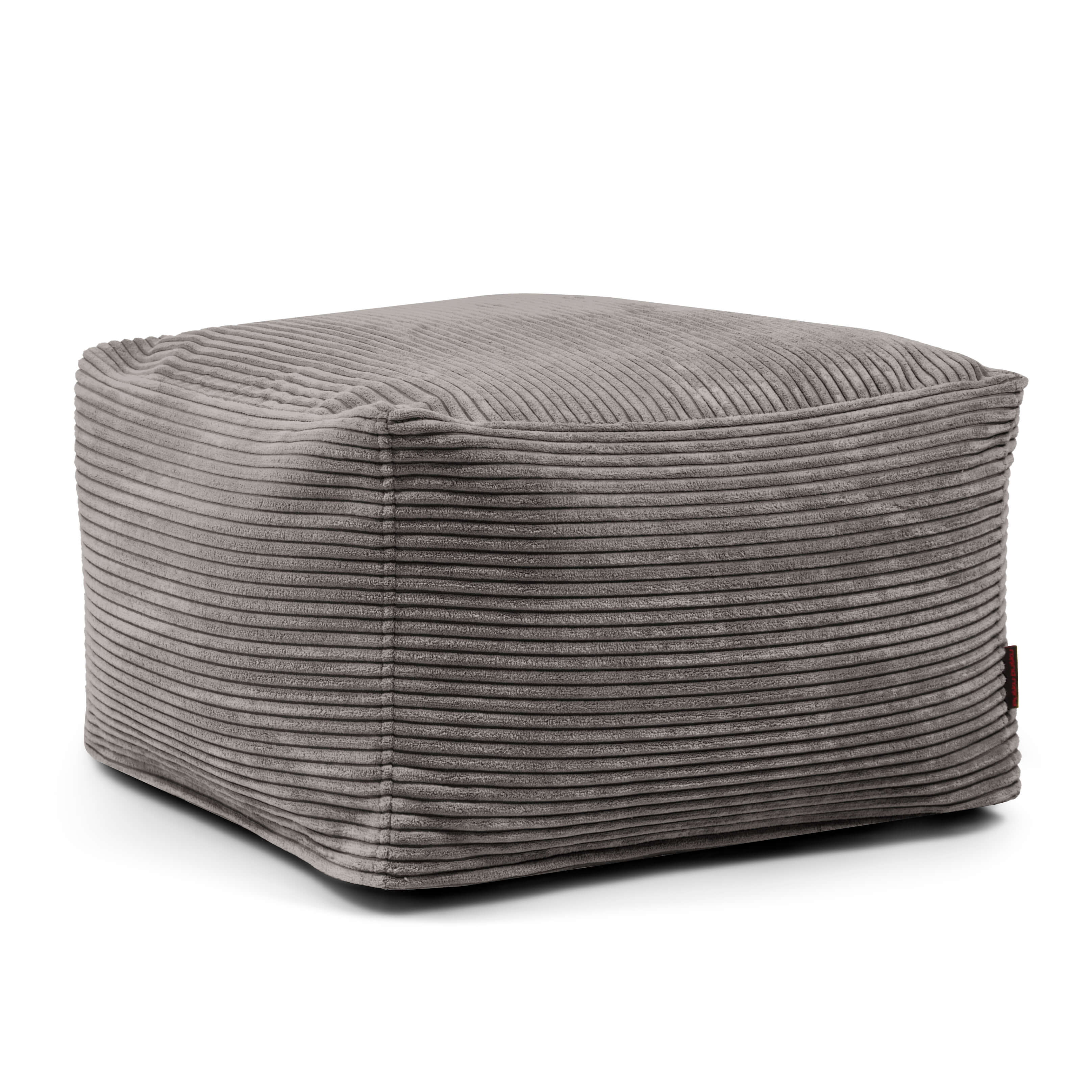 Pouf Softbox Waves Dark Grey