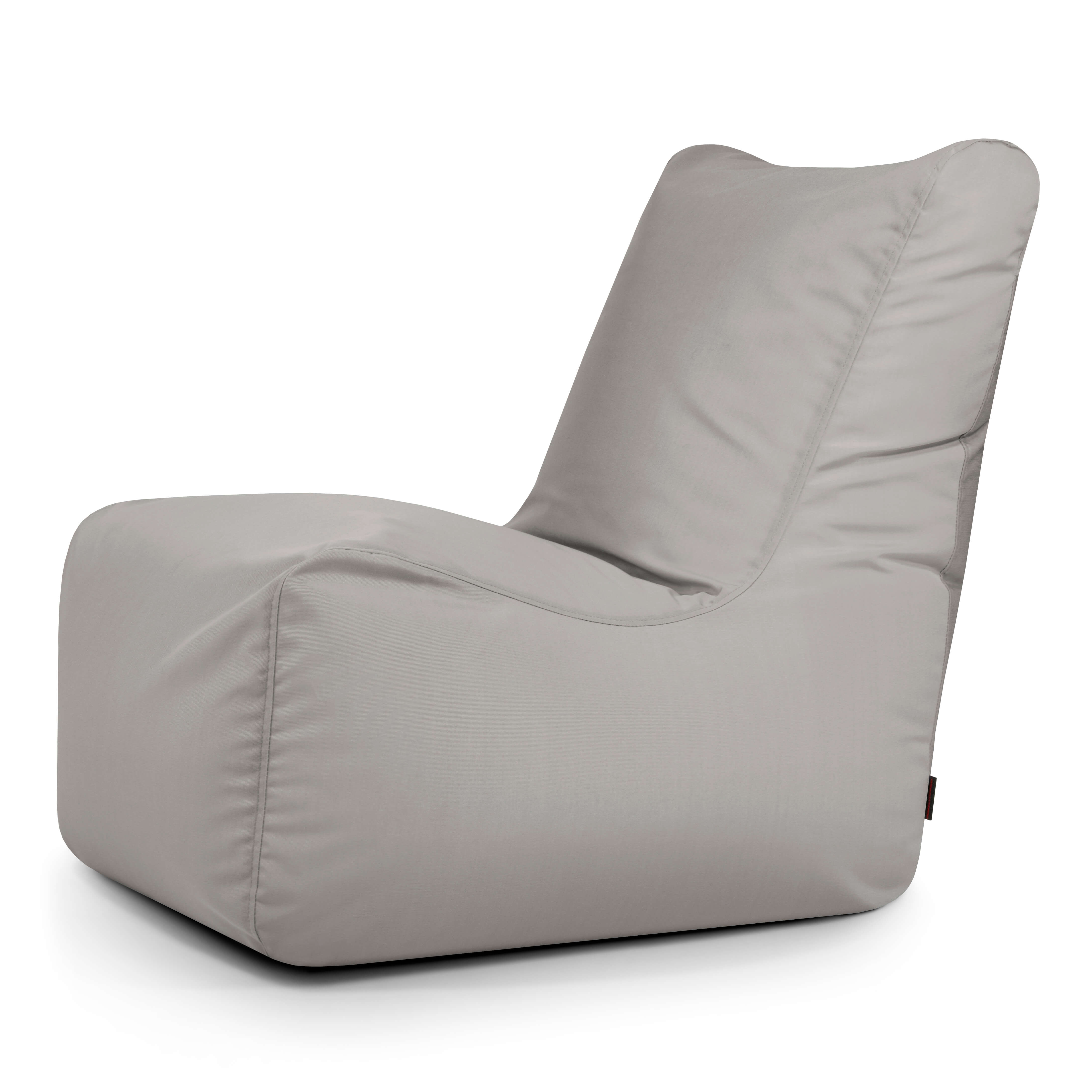 Bean bag Seat Colorin White Grey