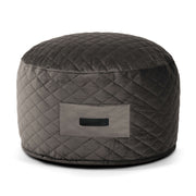 Foam Footstool On 60 Lure Luxe Grey