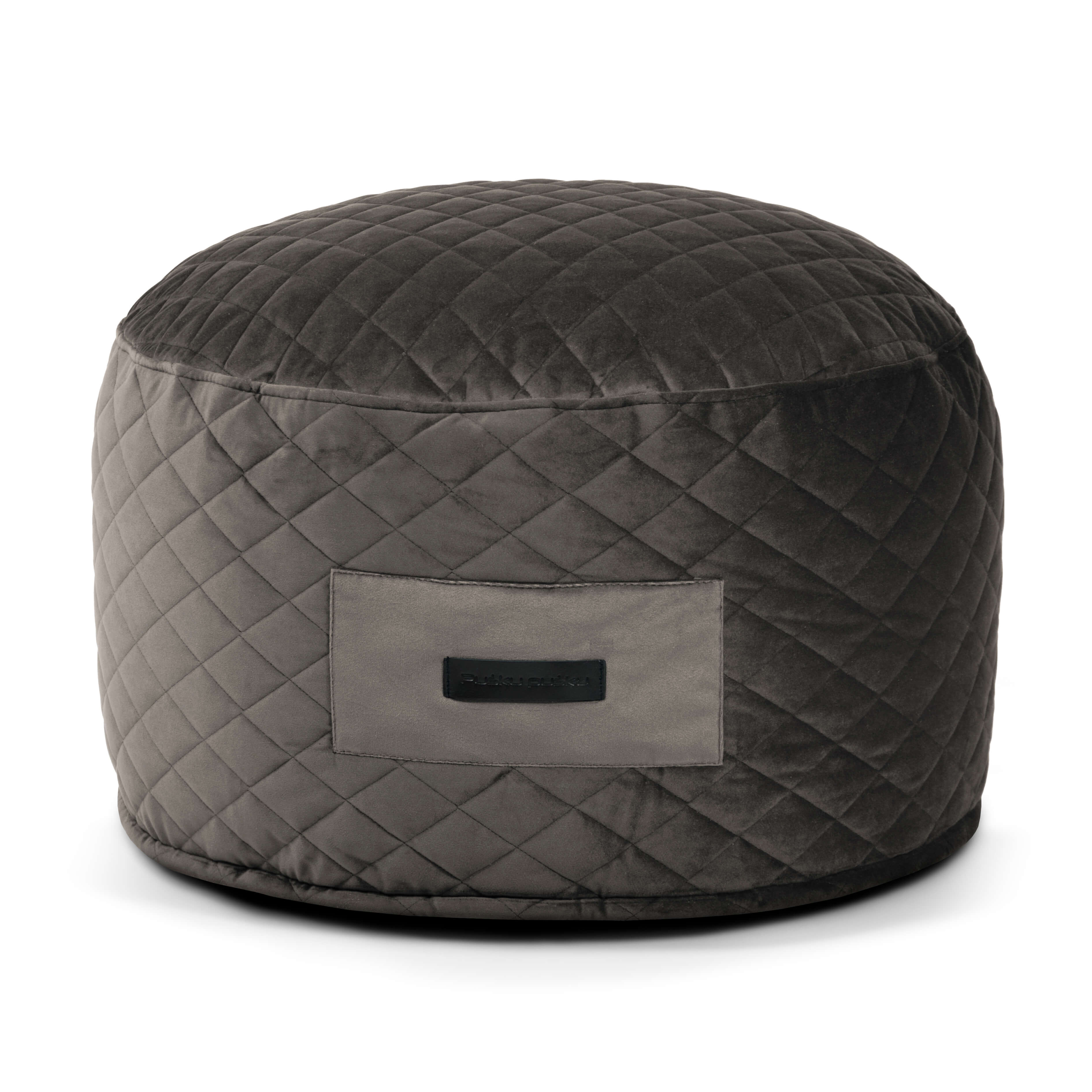 Foam Footstool On 60 Lure Luxe Grey