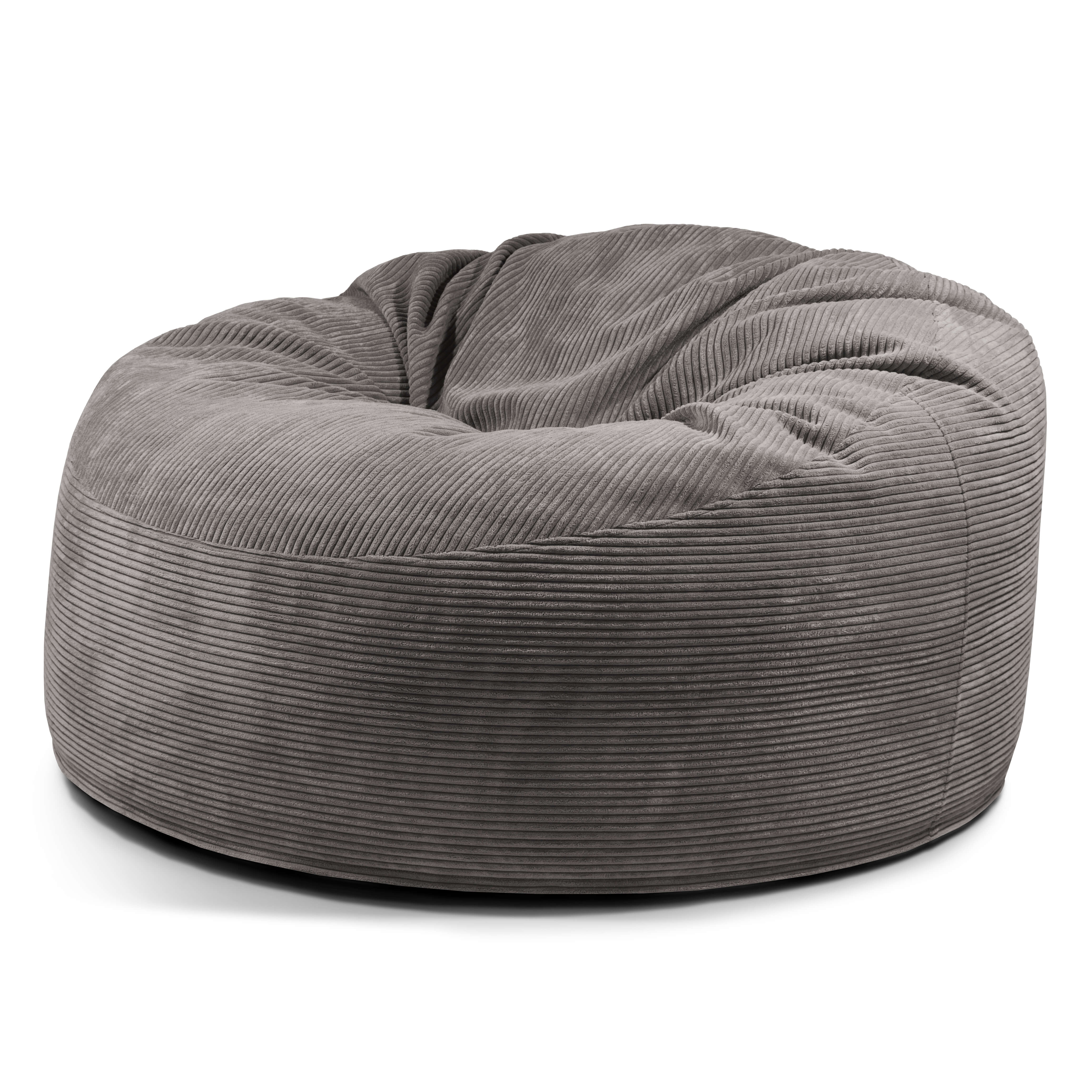 Foam Bean bag Om 135 Waves Dark Grey