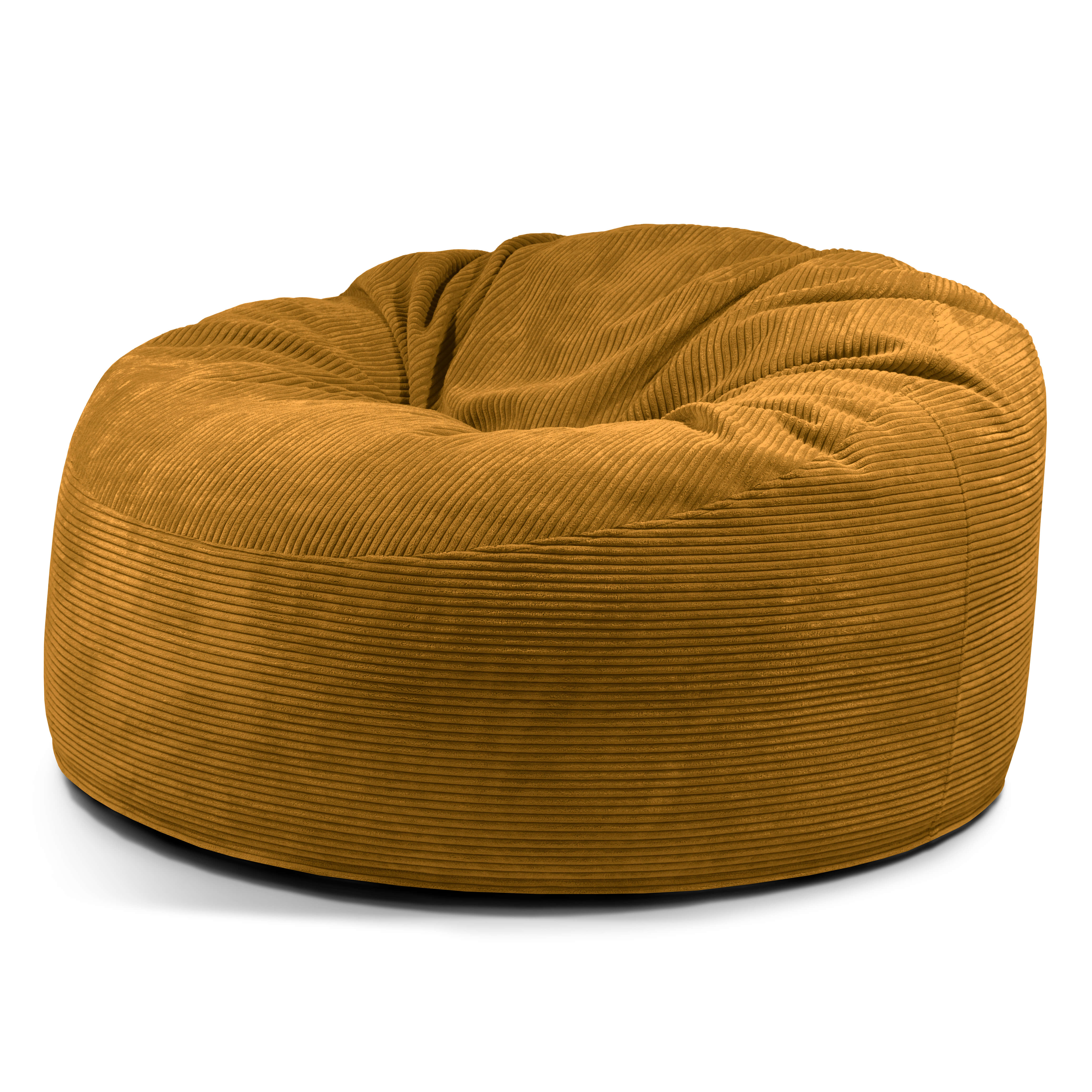 Foam Bean bag Om 135 Waves Mustard
