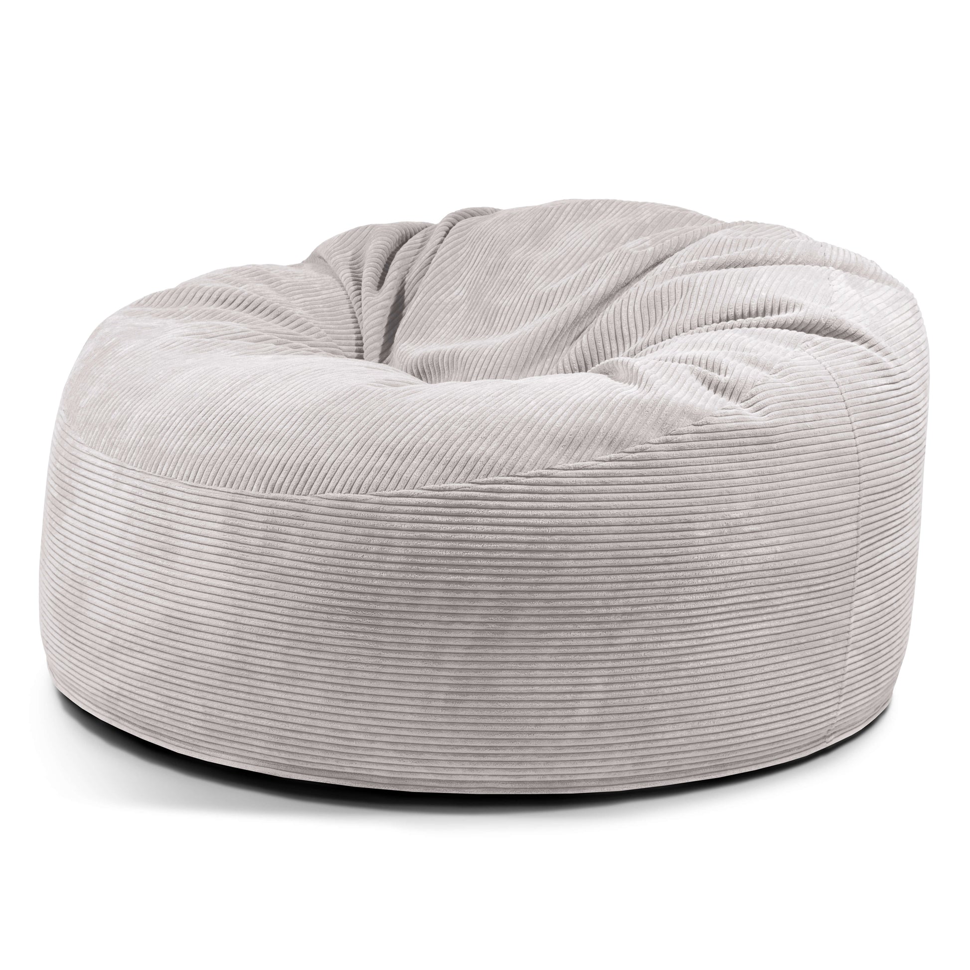 Foam Bean bag Om 135 Waves White Grey