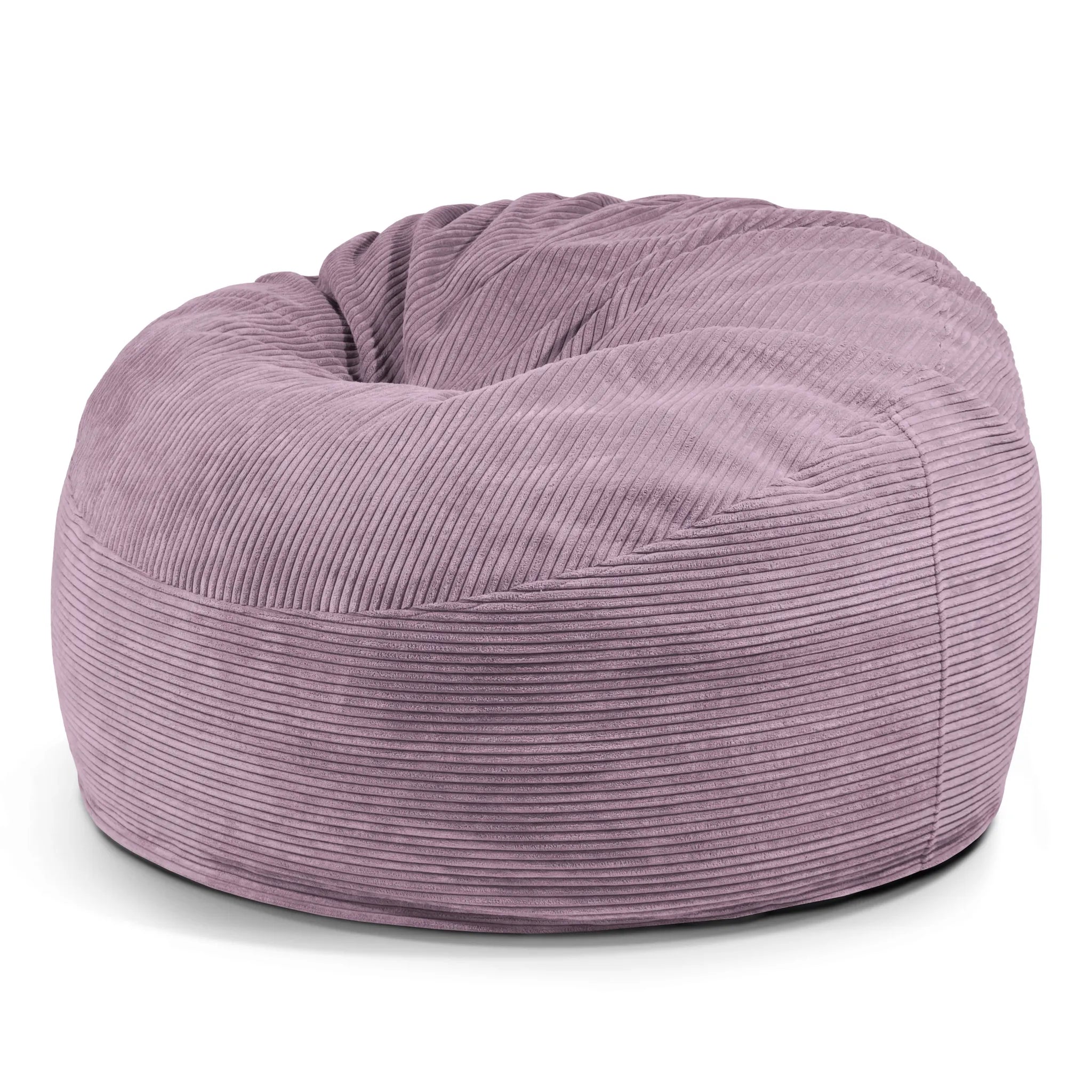 komfortabel sittsäck Om 110 lilac i mjuk lila färg, perfekt för avkoppling och komfort.