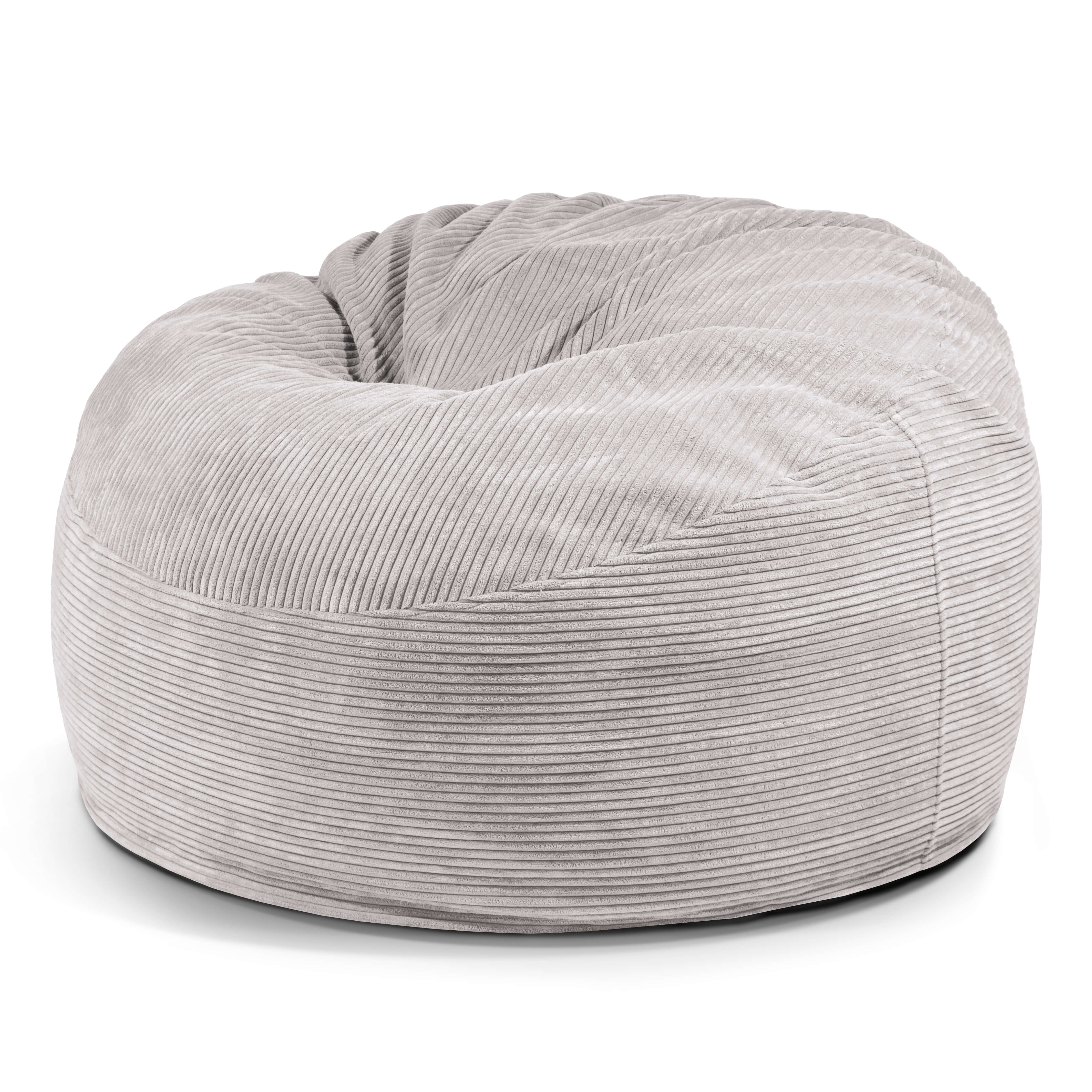 Foam Bean bag Om 110 Waves White Grey