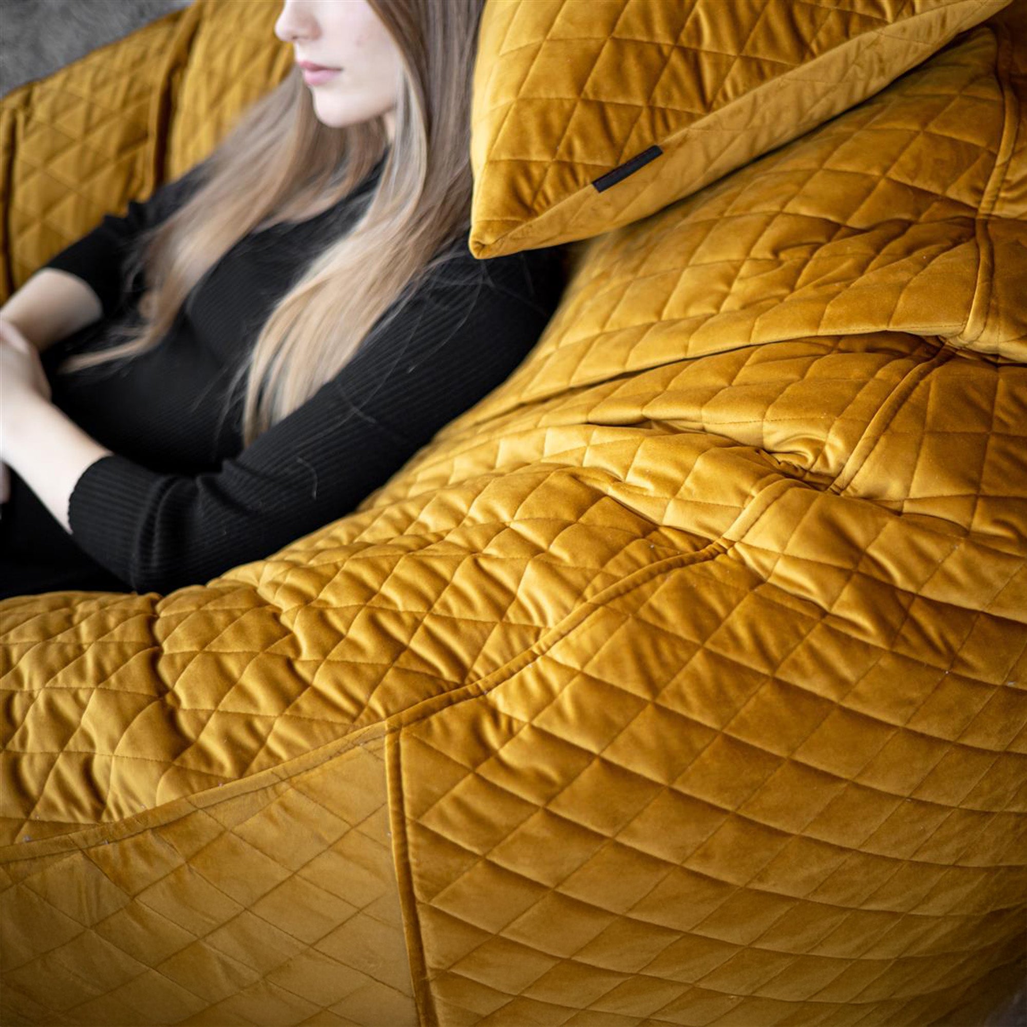 Fåtölj Sittsäck Om 135 Lure Luxe Emerald Green