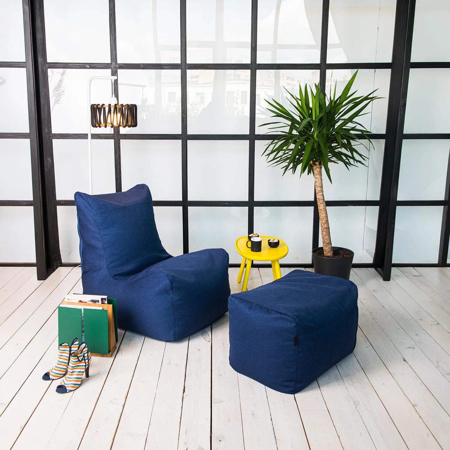 Sittsäck Fåtölj Seat Nordic Navy